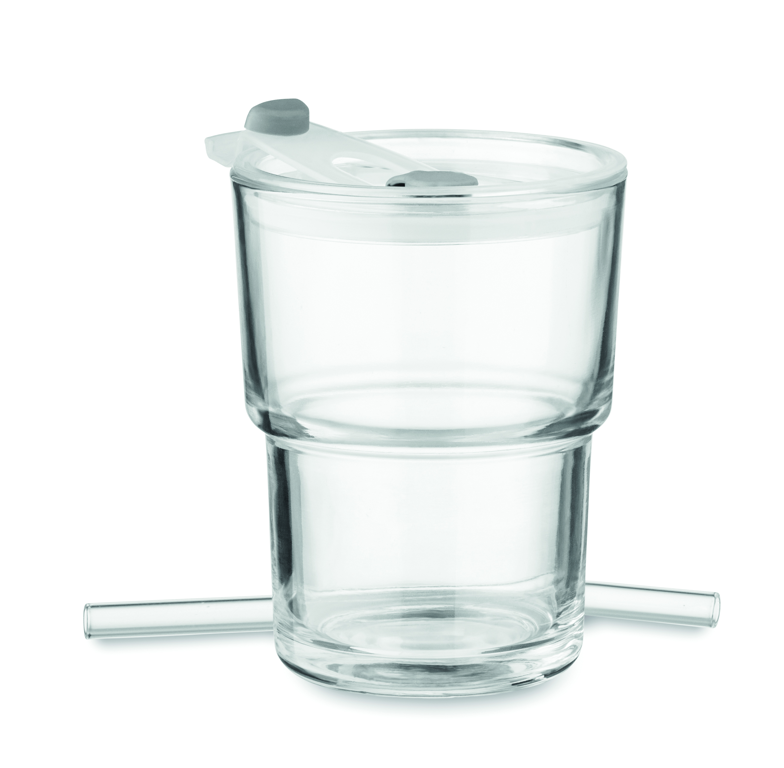 glas, doppelwandig, trinkbehälter, behälter, deckel, glas, doppelwand, becher, trinkstange, trinkglas, Glas, Becher, Strohhalm, Vorratsglas, Küche