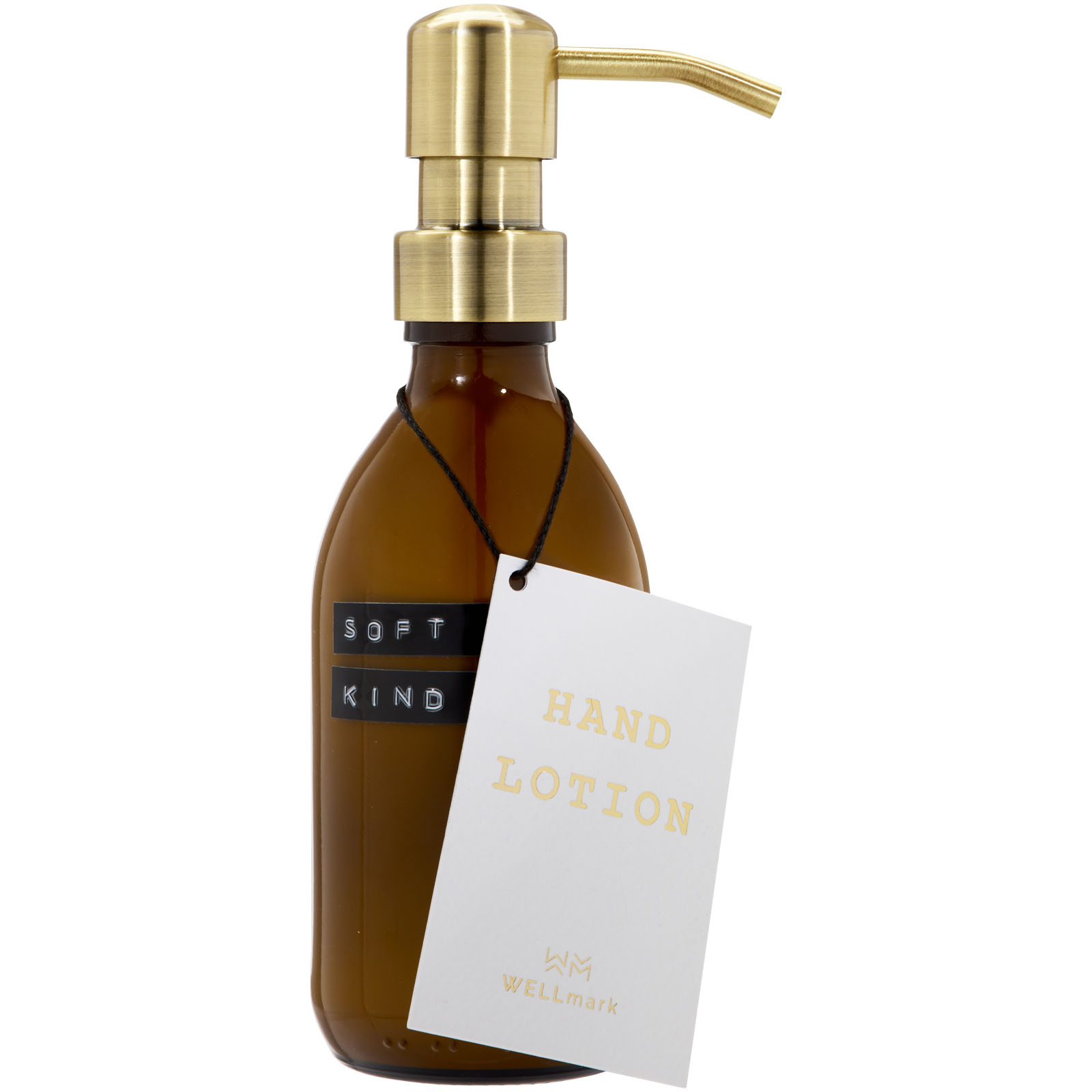 Hand Lotion, Pumpe Flasche, Braune Glasflasche, Goldene Pumpe, Soft Kind