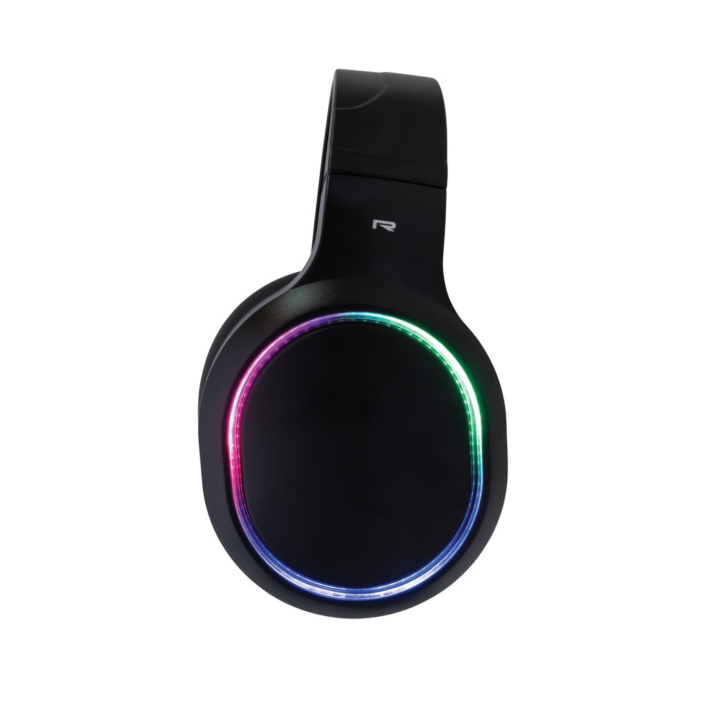 Elektronik, Kopfhörer, Kopfhörer, Over-Ear, RGB-Licht, Schwarz, Headphones, Kopfhörer, Over-Ear, RGB-Beleuchtung, Schwarz, Kabellos, Kopfhörer, Over-Ear, RGB-Beleuchtung, leuchtend, Kabellos