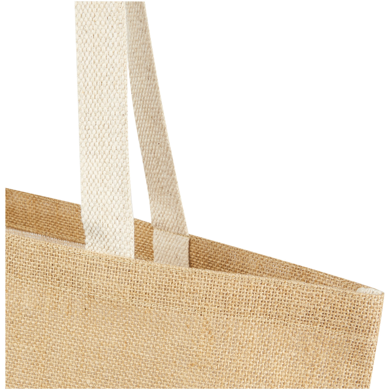 Jutebeutel, Stofftasche, Tragetasche, Shopper, Naturfarben