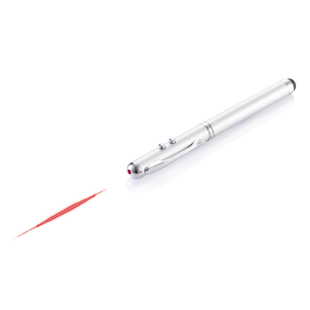 Licht, Stift, Laser, Laserpointer, Rote Markierung, Stiftförmiges Gerät, Chromierter Körper,  USB-Kabel?, metallisch, Stift, Stiftspitze, roter_Tip, Laser, laserpen, rotstift, glänzend, metal, kugelschreiber-ähnlich