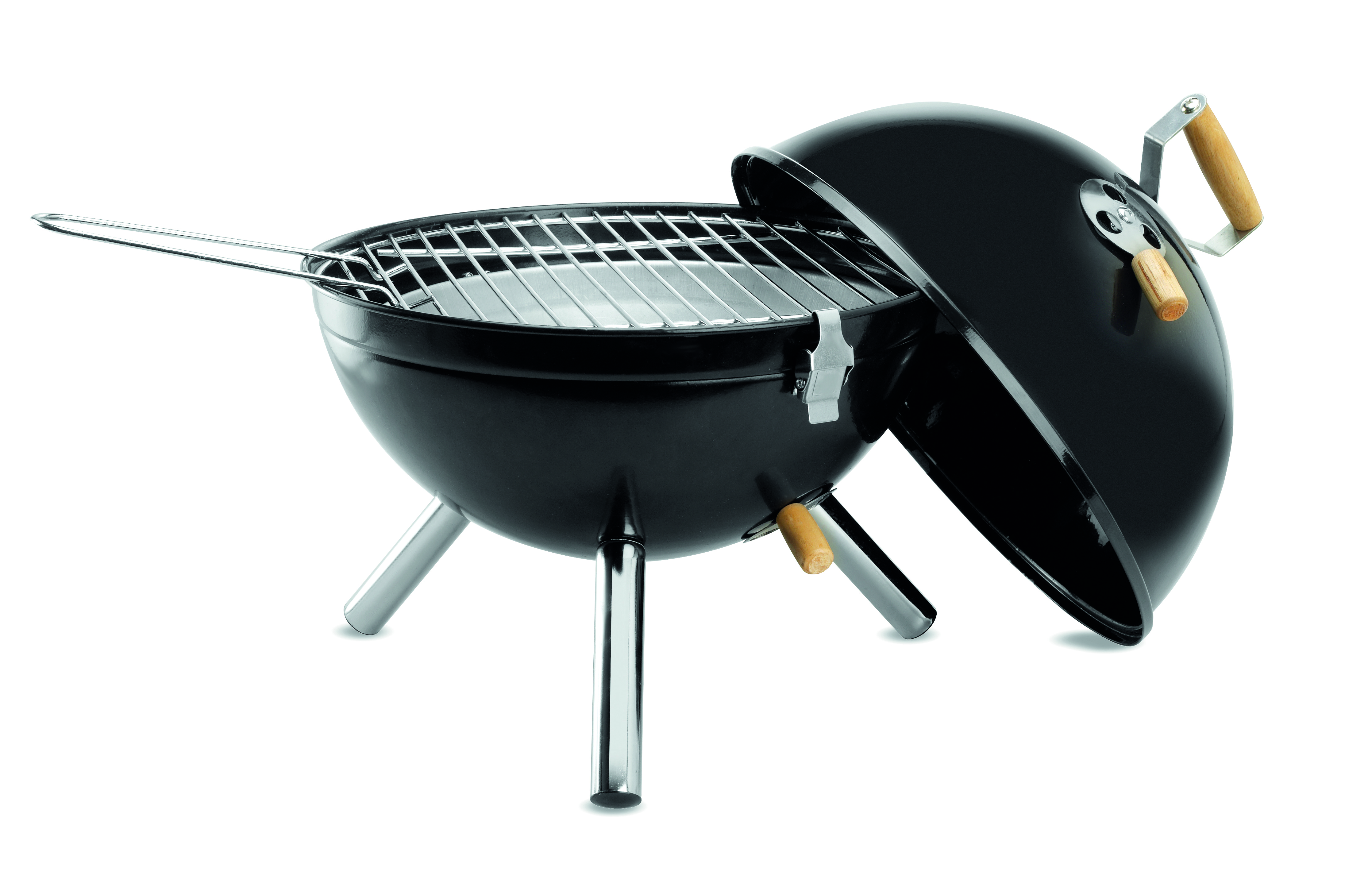 Grill, Kohlegrill, Rundgrill, Grillrost, Holzkohle