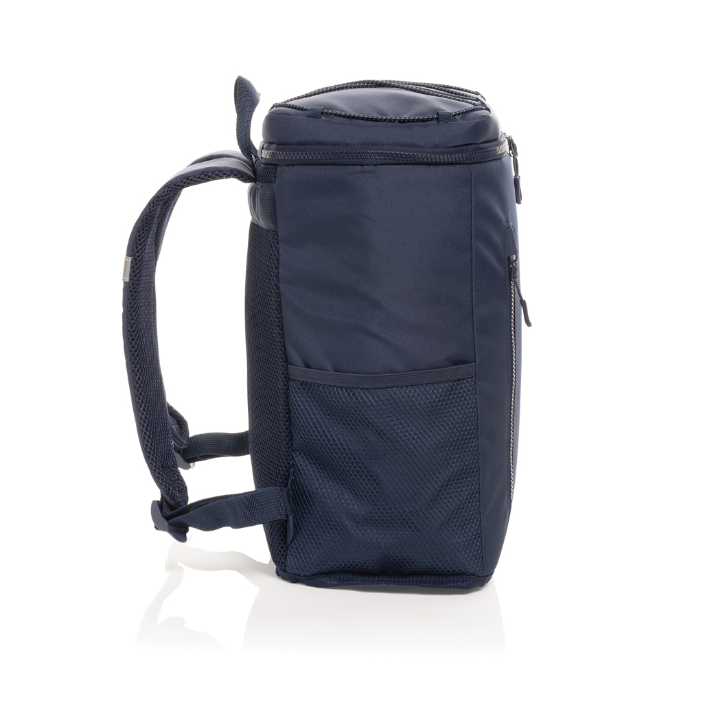 Rucksack, Kompakt, Nylon, Meshseite, Seitentasche, Rucksack, Notebook-Tasche, Seitenfach, Netzfach, Navy, Rucksack, Minibag, Navy, Mesh pocket, Reißverschluss, Rucksack, Tasche, Seitenfach, Mesh-Seitenfach, Navy