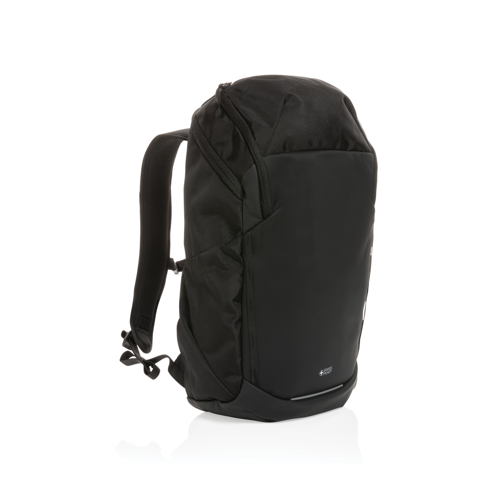 Rucksack, Schwarz, Nylon, Reißverschlussfach, Minimalistisches Design, Rucksack, Schwarz, Rucksack, Minimalistisch, Gepolstert, Rucksack, Schwarz, Backpack, Reißverschluss, Schultergurt