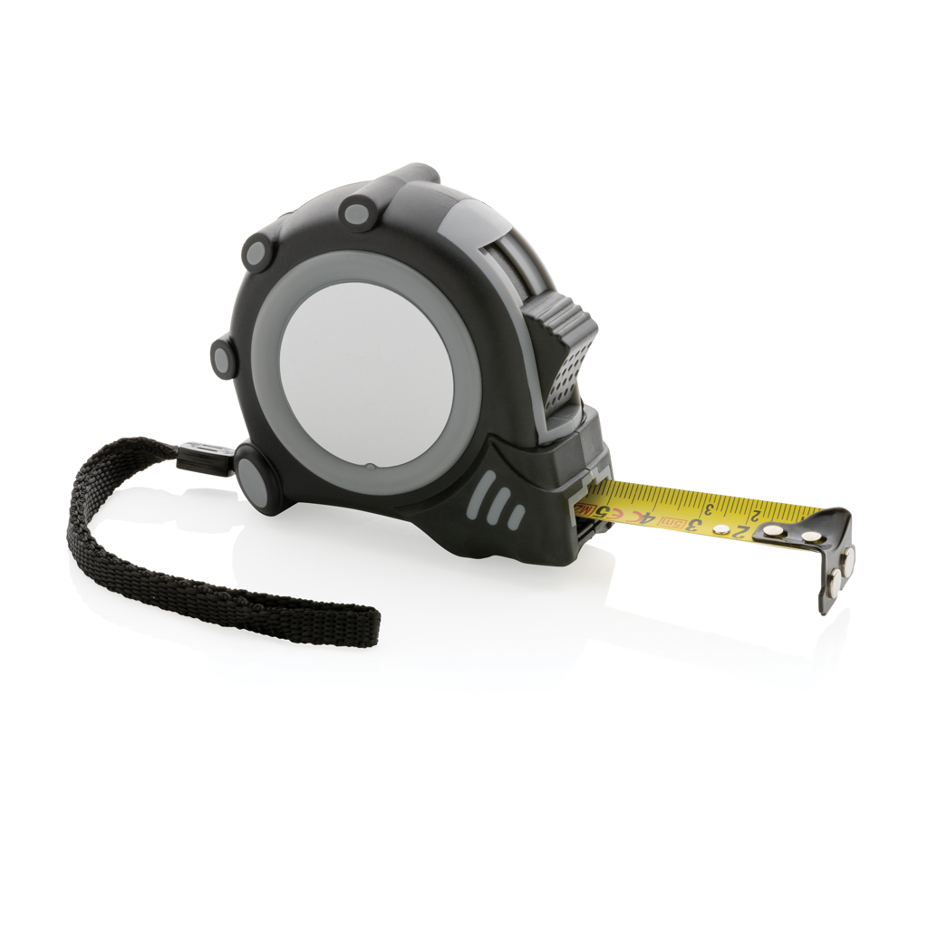 Maßband, Taschenmaßband, Kunststoffgehäuse, Streckeinheit, Schwarz-Grau, Taschenmessband, Tape measure, Messband, Kunststoffgehäuse, Klappmaßband, Maßband, Messband, ausziehbar, Metrisches Maßband, Taschenmaßband
