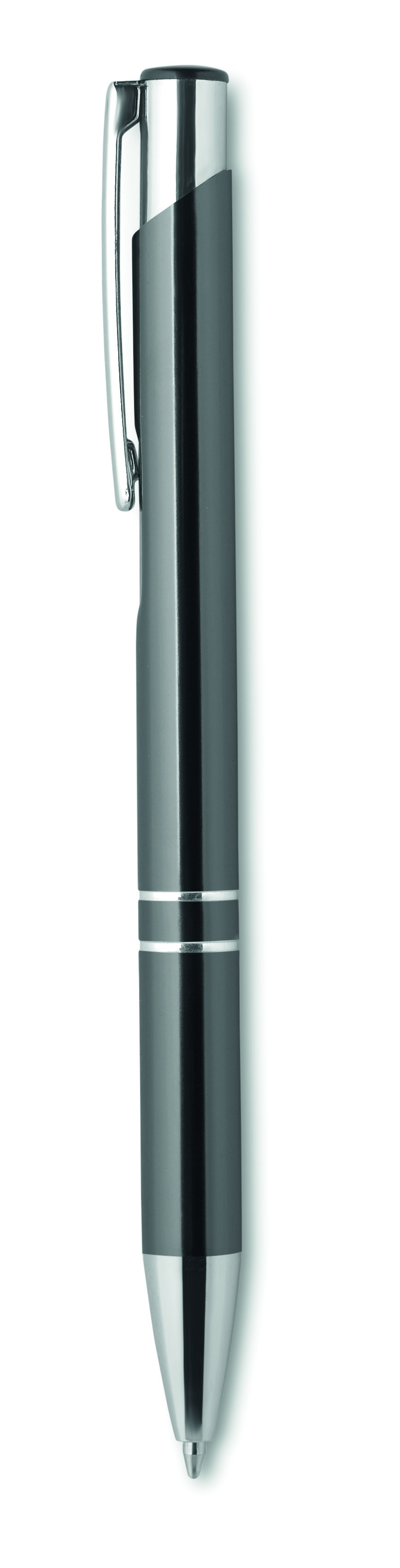 Kugelschreiber, Stift, Metall, Schwarz, Kappenclip