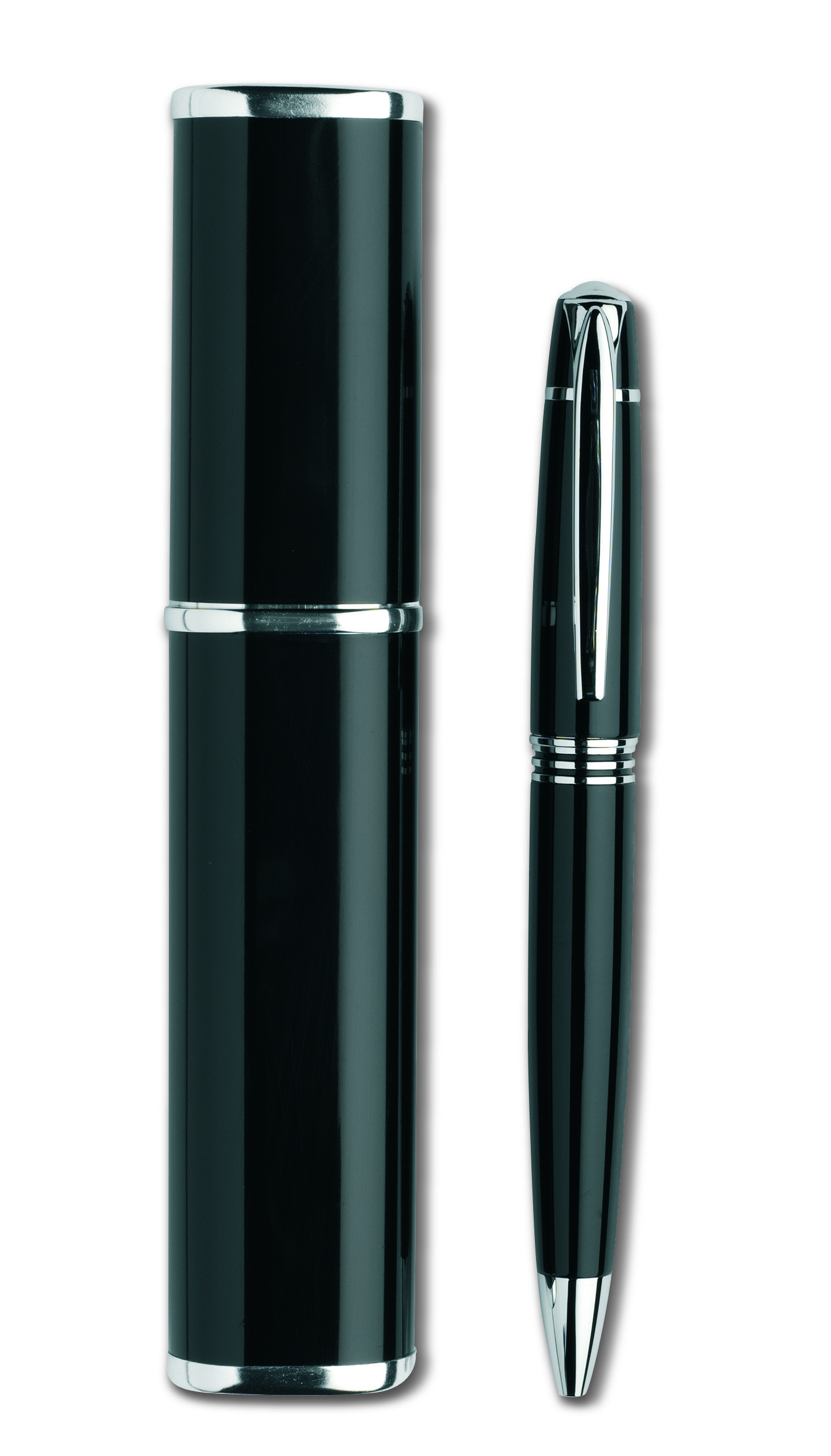 Stift, Kugelschreiber, Metall, Schwarz, Spitzefähig, stift, fountain pen, schwarz, metallene Akzente, glänzend, Kugelstift, Stift, Füllfederhalter, Schwarz, Metallverkleidung, Kugelschreiber, Kugelschreiber-Set, Schwarz, Metallisch, Schreibgerät