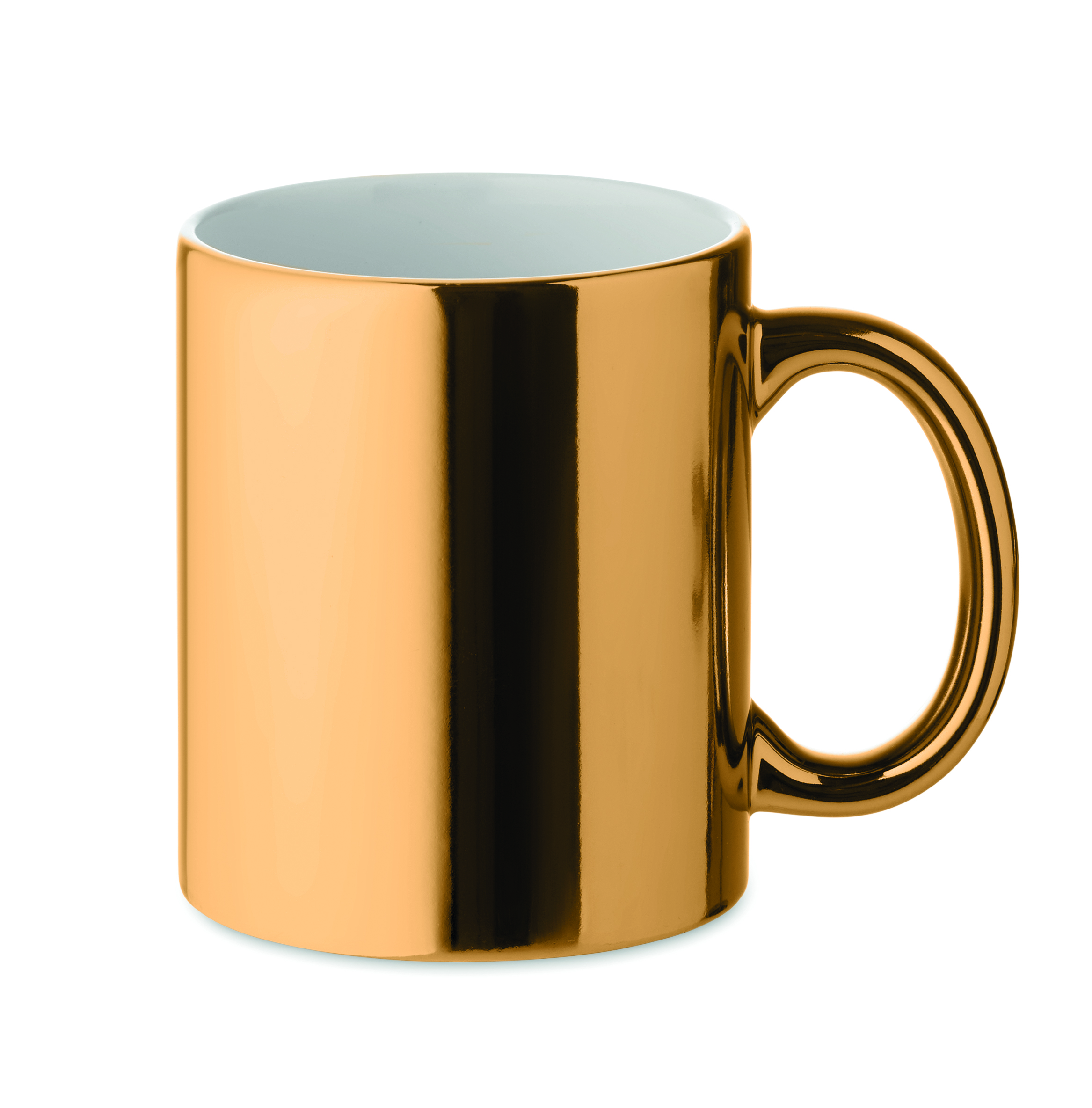 Tasse, Kaffeetasse, Keramik, Goldfarbe, Edel glänzend