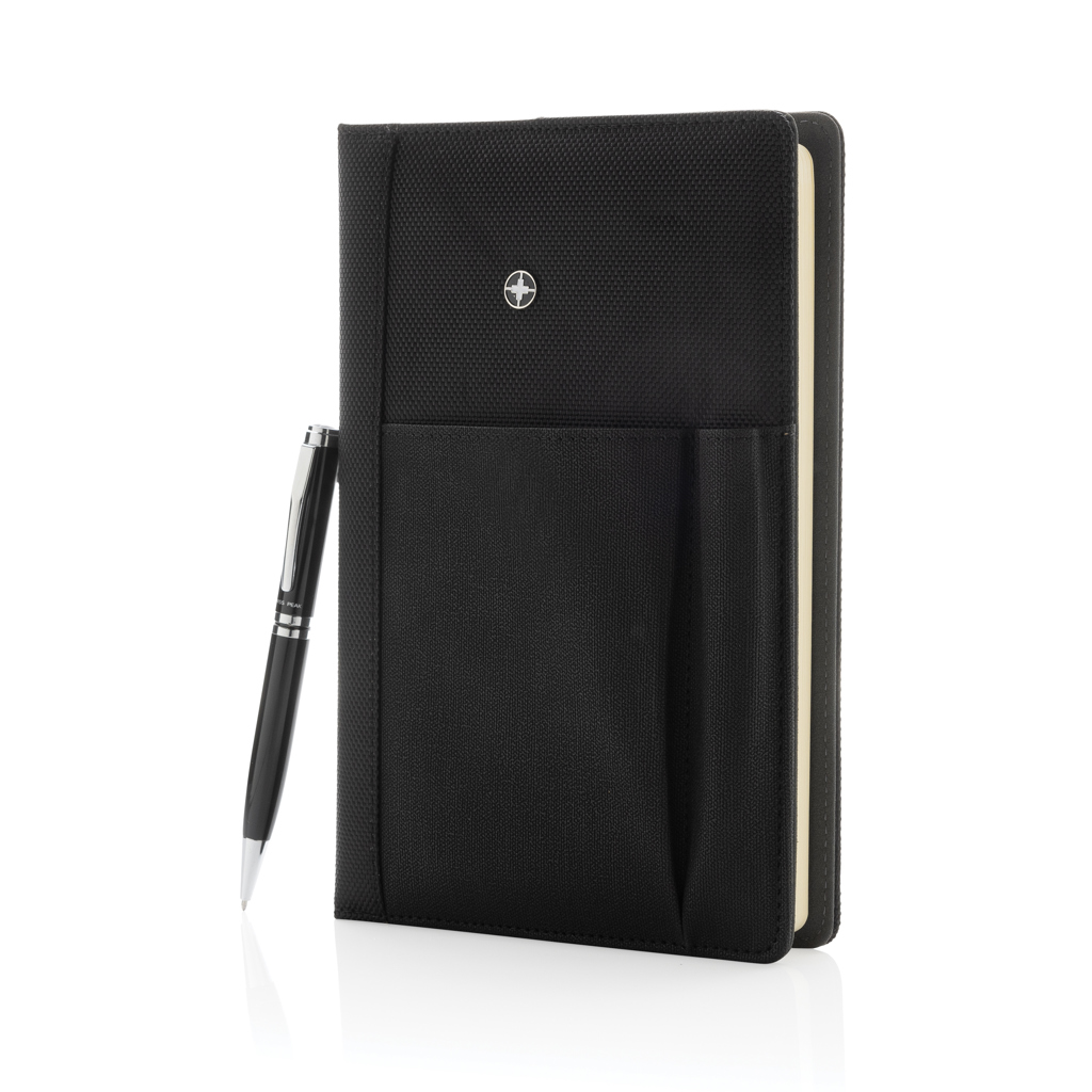 notebook, Folio, Tasche, Penhouder, Schwarz, notebook, Pad, schwarz, Stift befestigt, Tutentasche, notebook, Folio, schwarz, Taschen, Stifthalter