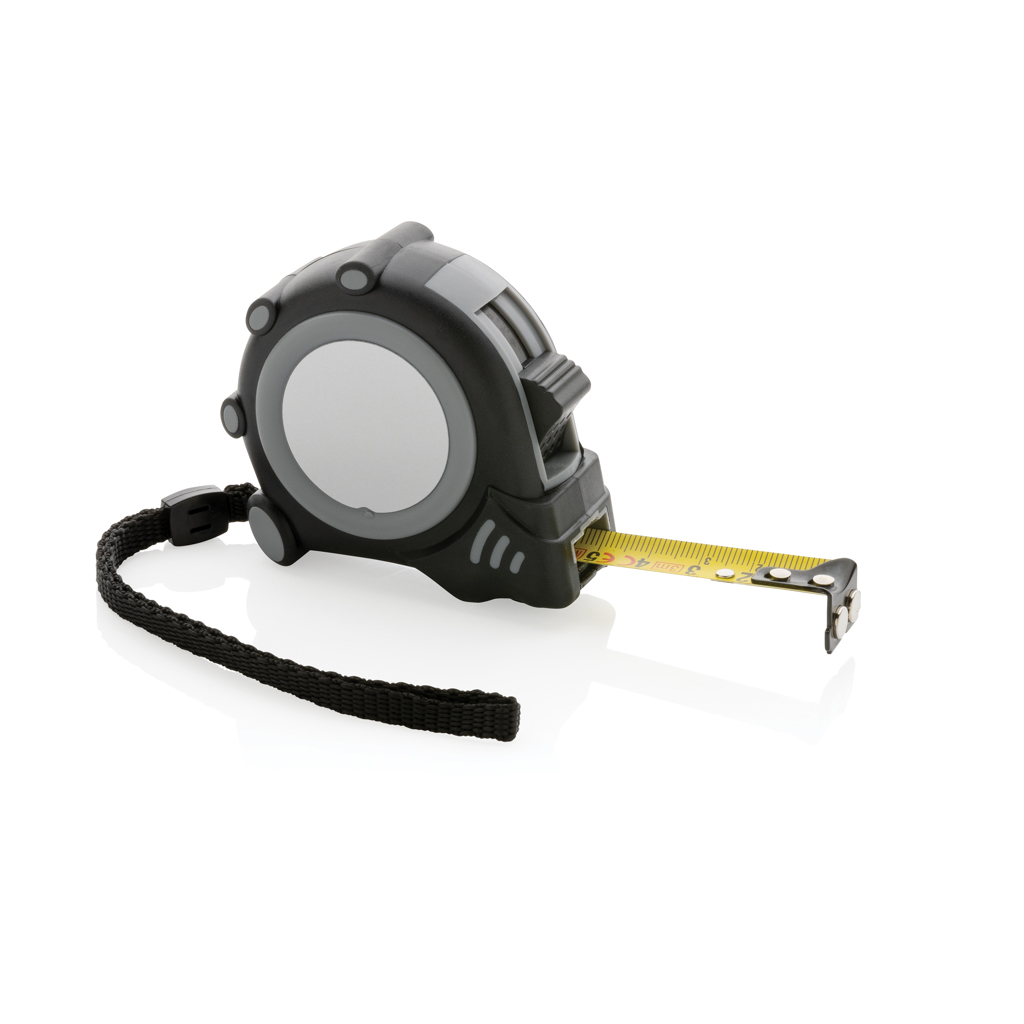 Taschenmessband, Maßband, Streckenmaßband, Messgerät, Kunststoffgehäuse, Tape measure, Measuring tape, ausziehbar, Längenmessung, Werkzeugzubehör, Maßband, Tapeziermaß, Klemmmaßband, verstellbar, Retractable tape measure