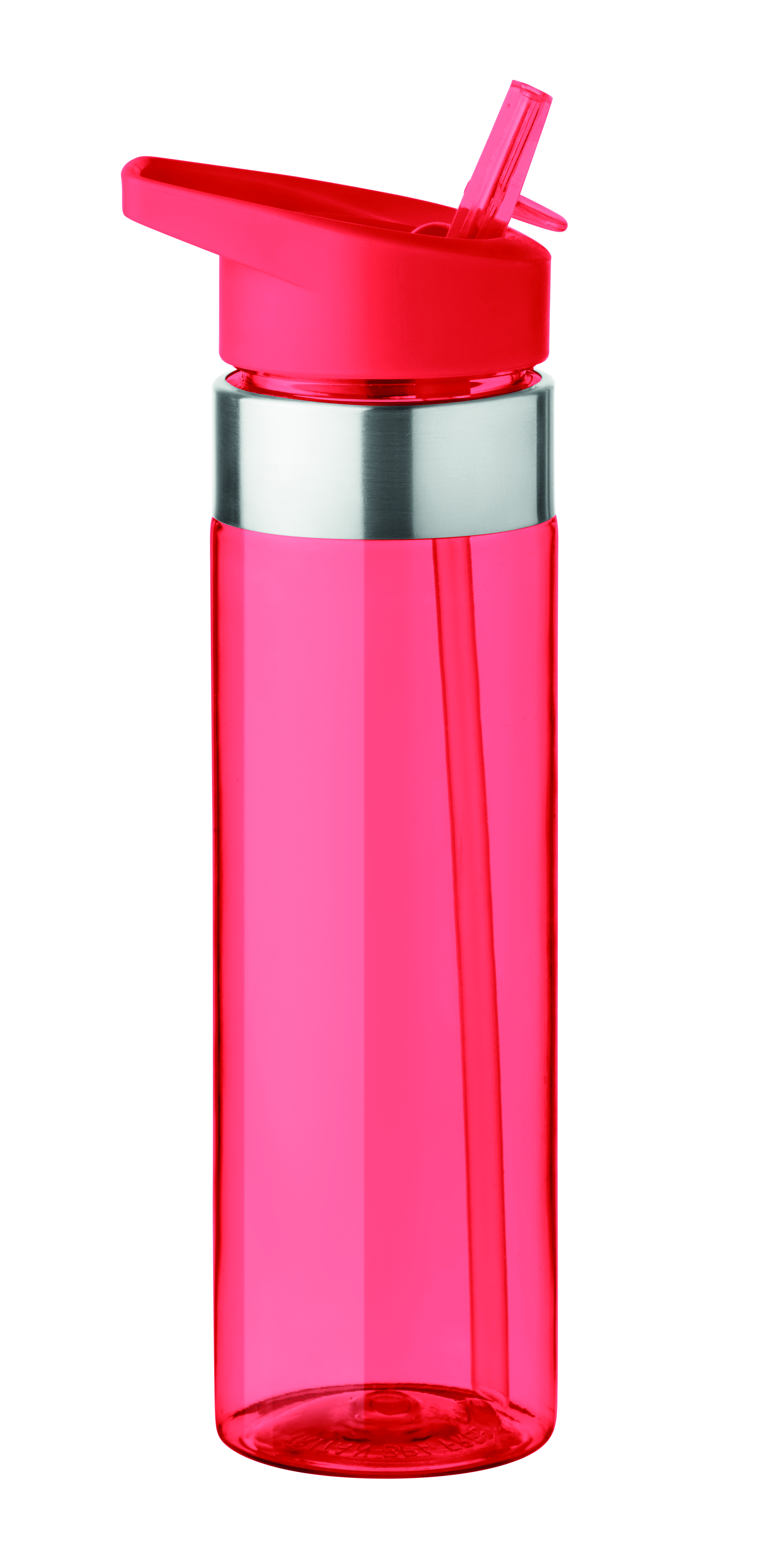 Trinkflasche, Wasserflasche, Kunststoff, Pink, Schraubverschluss