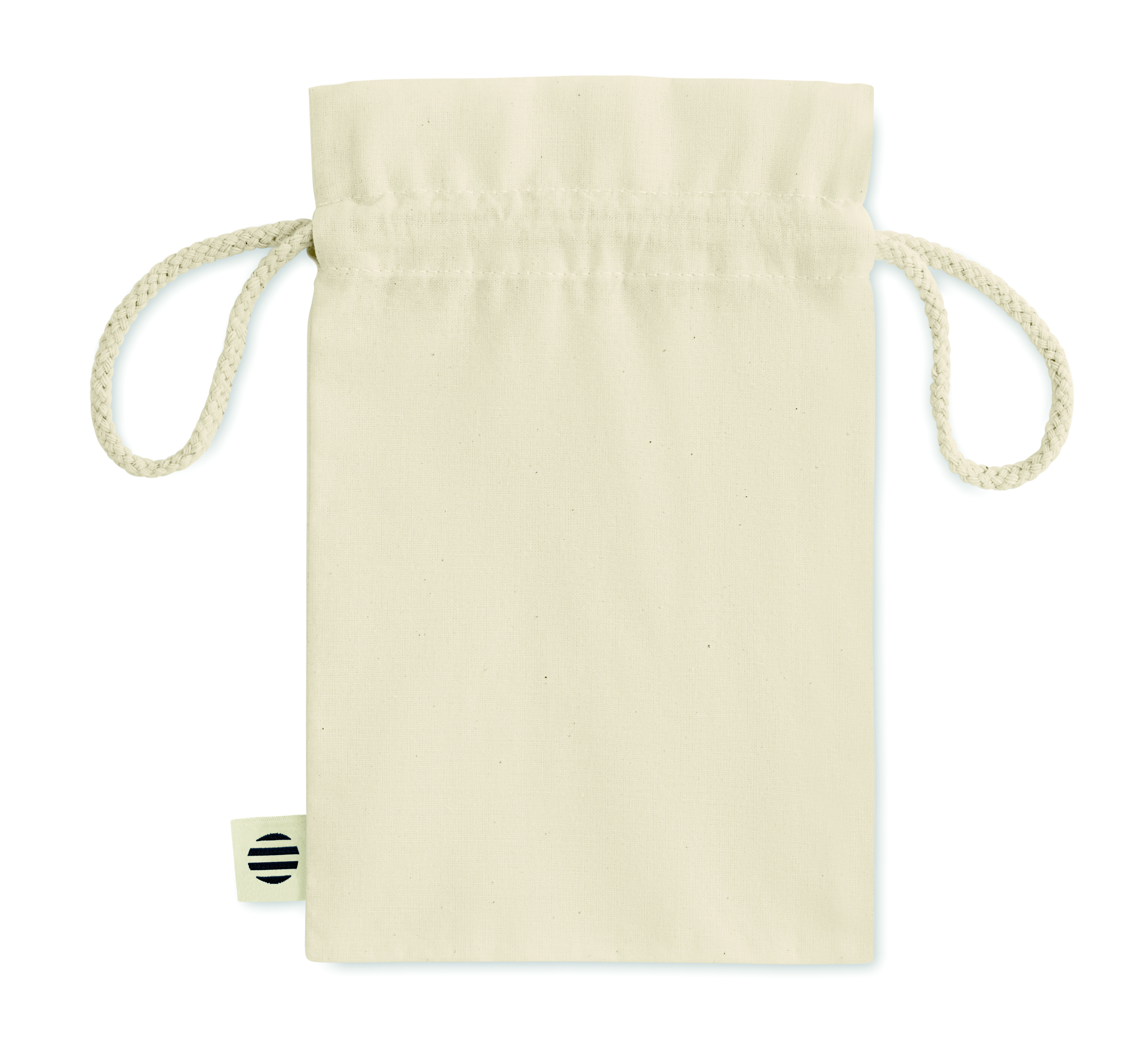 Beuteltasche, Canvas, Naturfarben, Zugschnur-Beutel, Portabeltasche