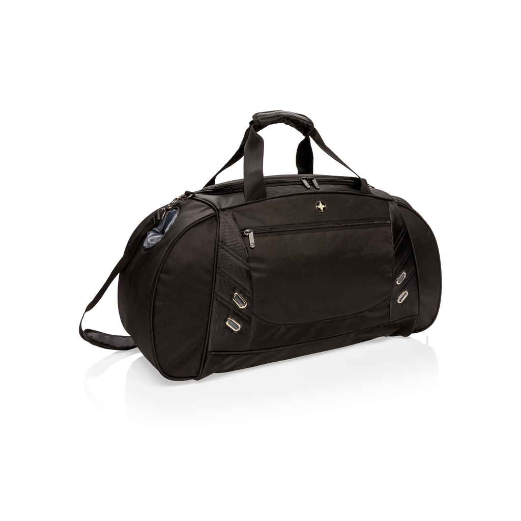 Duffle Bag, Schwarz, Reisegepäck, Reißverschlussfach, Tragegriffe, Sporttasche, Transporttasche, Dufflebag, Reisetasche, Schwarz, Tasche, Gymbag, Sporttasche, Tragetasche, Reisetasche, Reisetasche, Duffle, schwarz, Tragegriff, Hauptfach