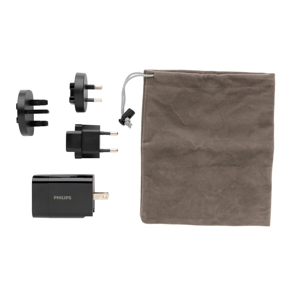 Adapter, Elektronik, Stecker, Tasche, Handtasche, Reiseladegerät, EU-Stecker, Phillips, Reiseadapter, Aufbewahrungstasche, Ladegerät, Reiseadapter, Netzstecker, Philips, Aufbewahrungstasche, Netzteil, Stromadapter, Reiseladekit, USB-Ladeadapter, Philips