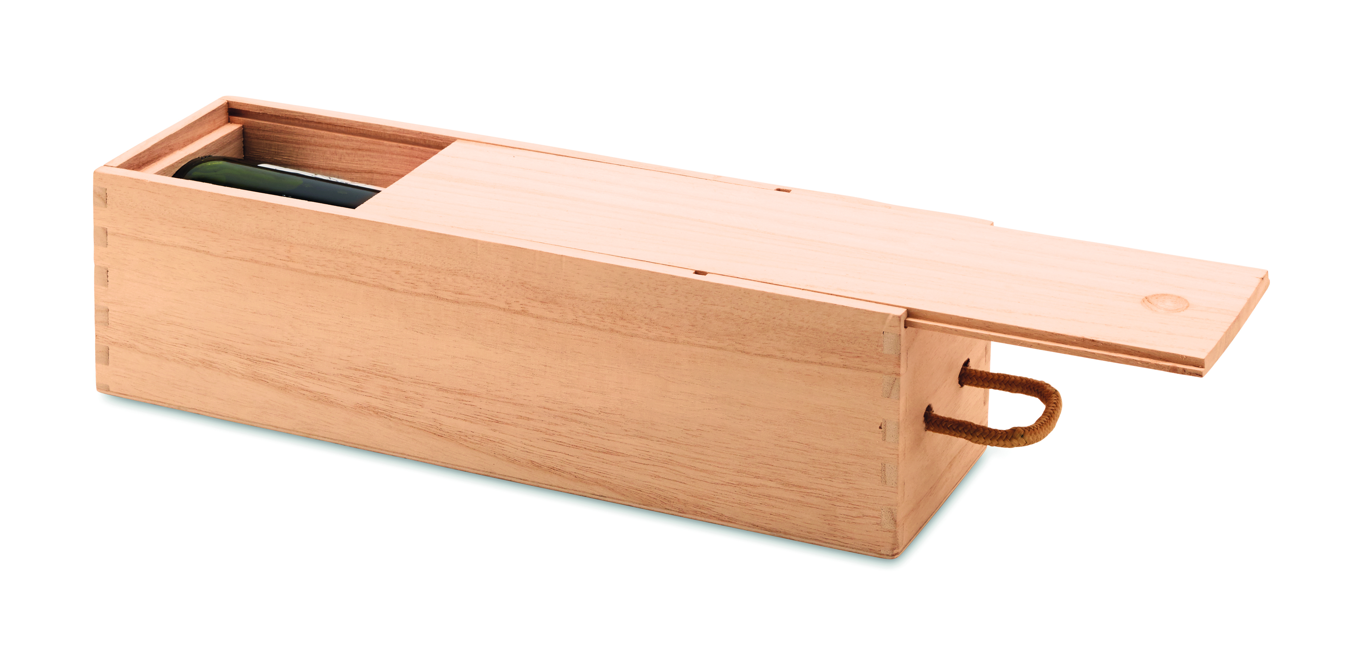 Holzbox, Weinschachtel, Holzschachtel, Tragegriff, Schublade oder Fach