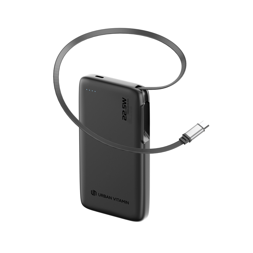 Adapter, Elektronik, Computer-Ausrüstung, Computerausrüstung, Kopfhörer, Powerbank, Tragbarer Akku, USB-C, Kabelgebundene Verbindung, Urban Vitamin, Powerbank, Tragbare Ladegerät, USB-C, Drahtlos?, Urban Vitamin