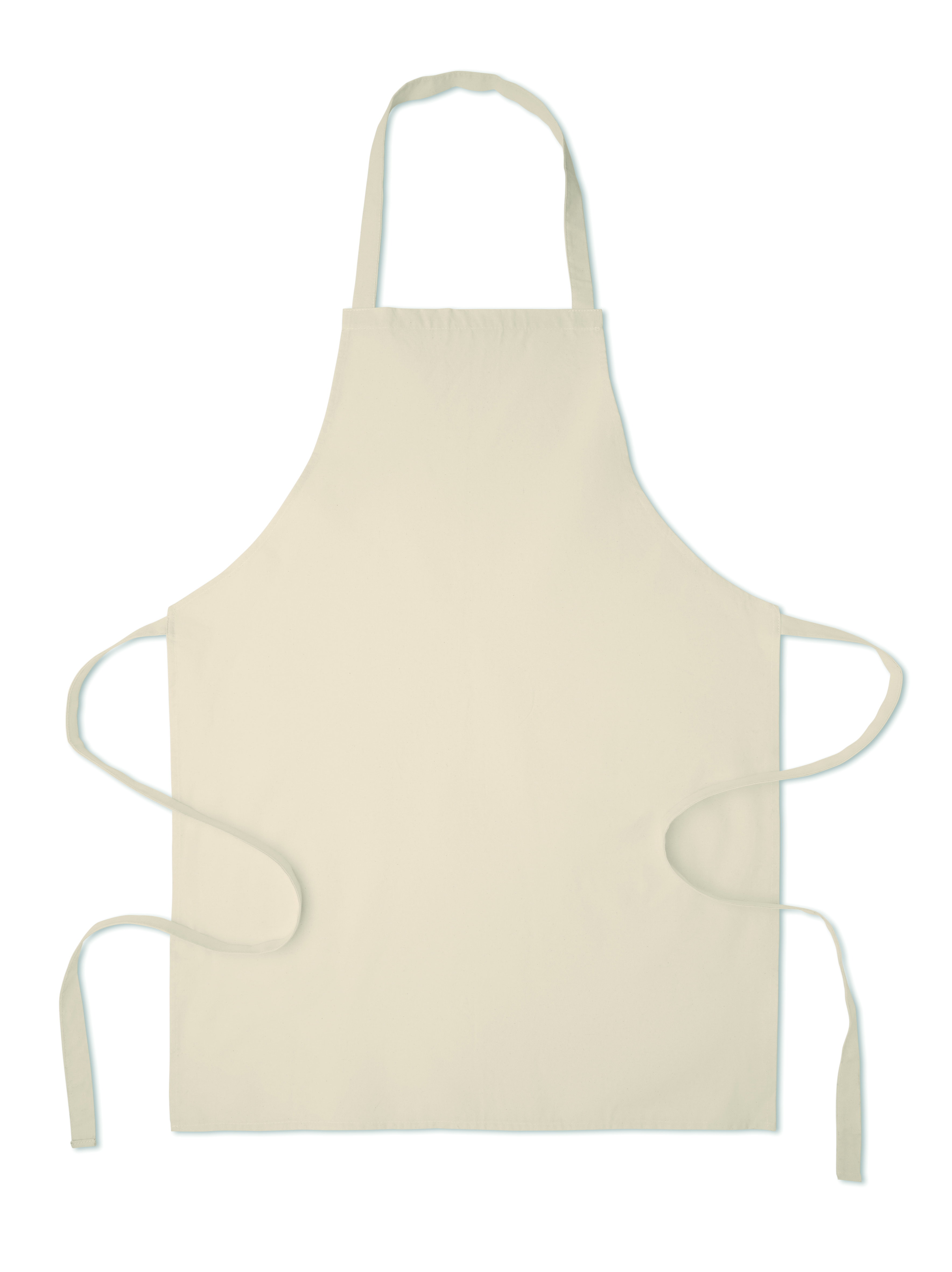 Schürze, Küche, Unifarben, Halter, Nähbänder, Schürze, Küche, Baumwolle, creme, Küchenzubehör, Schürze, Kochschürze, Unifarben, Beidseitig verstellbare Bänder, Halsband-Schürze