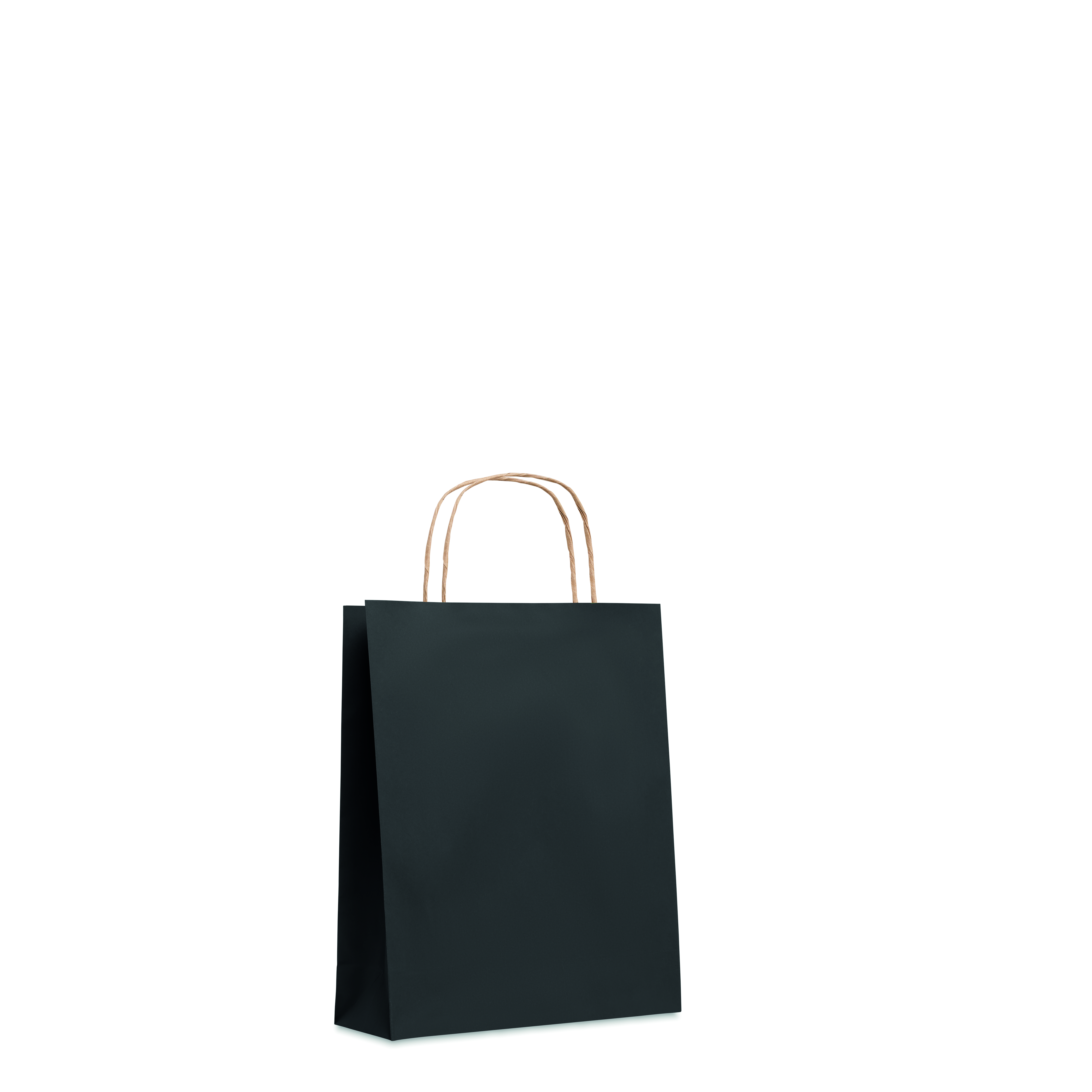 Tasche, Shoppingtasche, Papiertragetasche, Schwarz, Papiertasche mit Griffen, Reisetasche, Papiertragetasche, Schwarz, Grau, Kordelgriffe