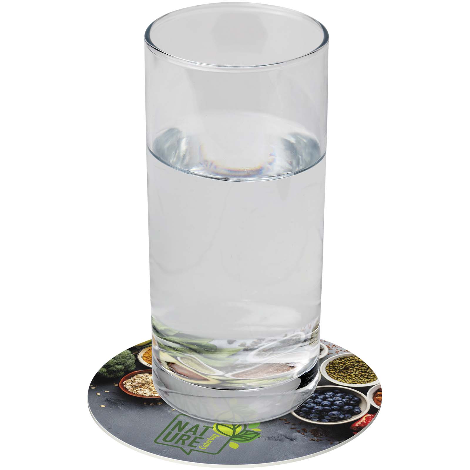 Glas, Wasserglas, Trinkglas, klar, Untersetzer