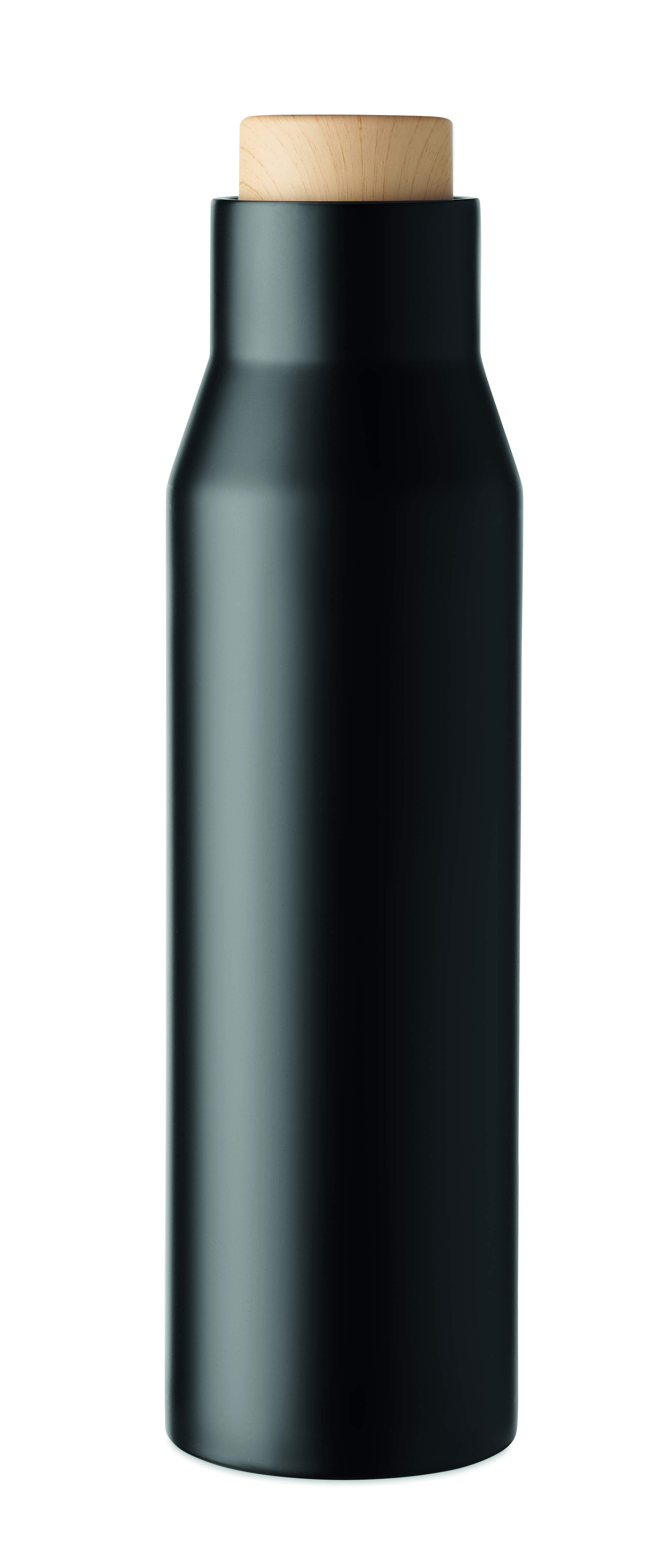 Flasche, Wasserflasche, Edelstahl, dunkelgrün, Schraubkappe