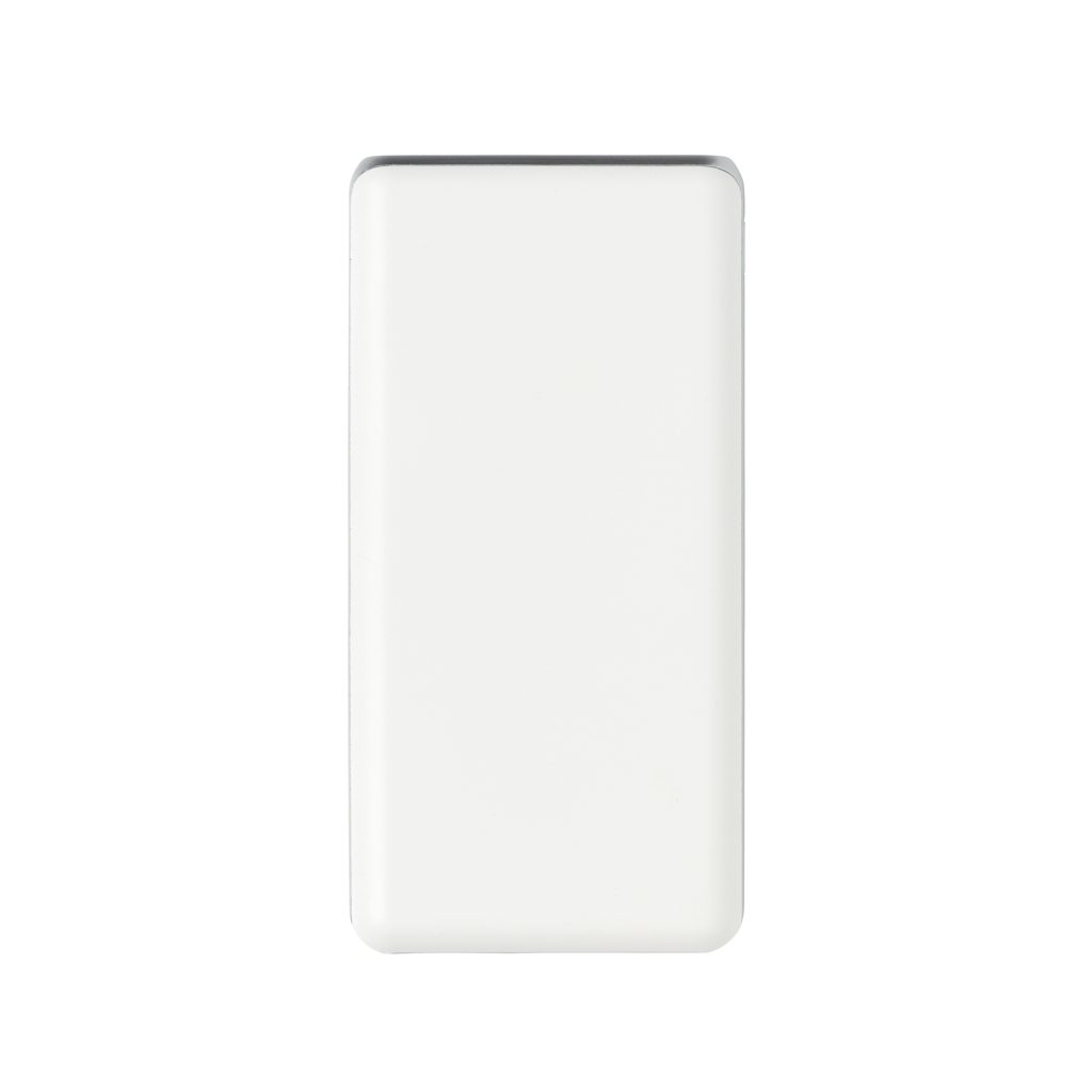 Powerbank, Weiß, Rechteckig, Tragbar, Ladegerät, powerbank, weiß, rechteckig, tragbar, usb-c, Powerbank, Portable charger, White, Rechteckig, Flache Form