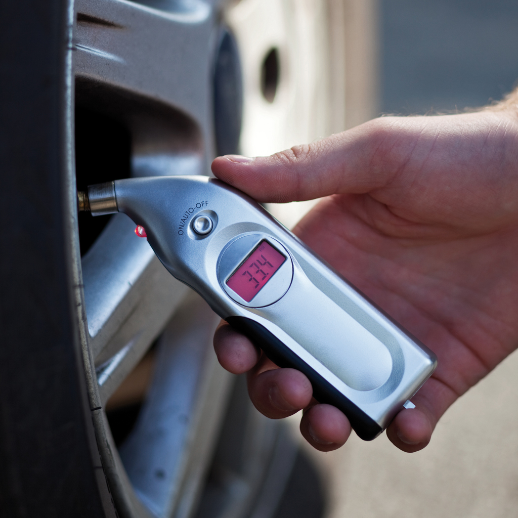 Leichtmetallfelge, Speiche, Rad, Telefon, Handy, Reifendruckmessgerät, Tire Pressure Gauge, Messgerät, Automobilzubehör, Digitaler Druckmesser, Tire gauge, Digitale Anzeige, Kfz-Werkzeug, Monitoring, Reifenmessung, Tireaussage?, Rädernmessgerät