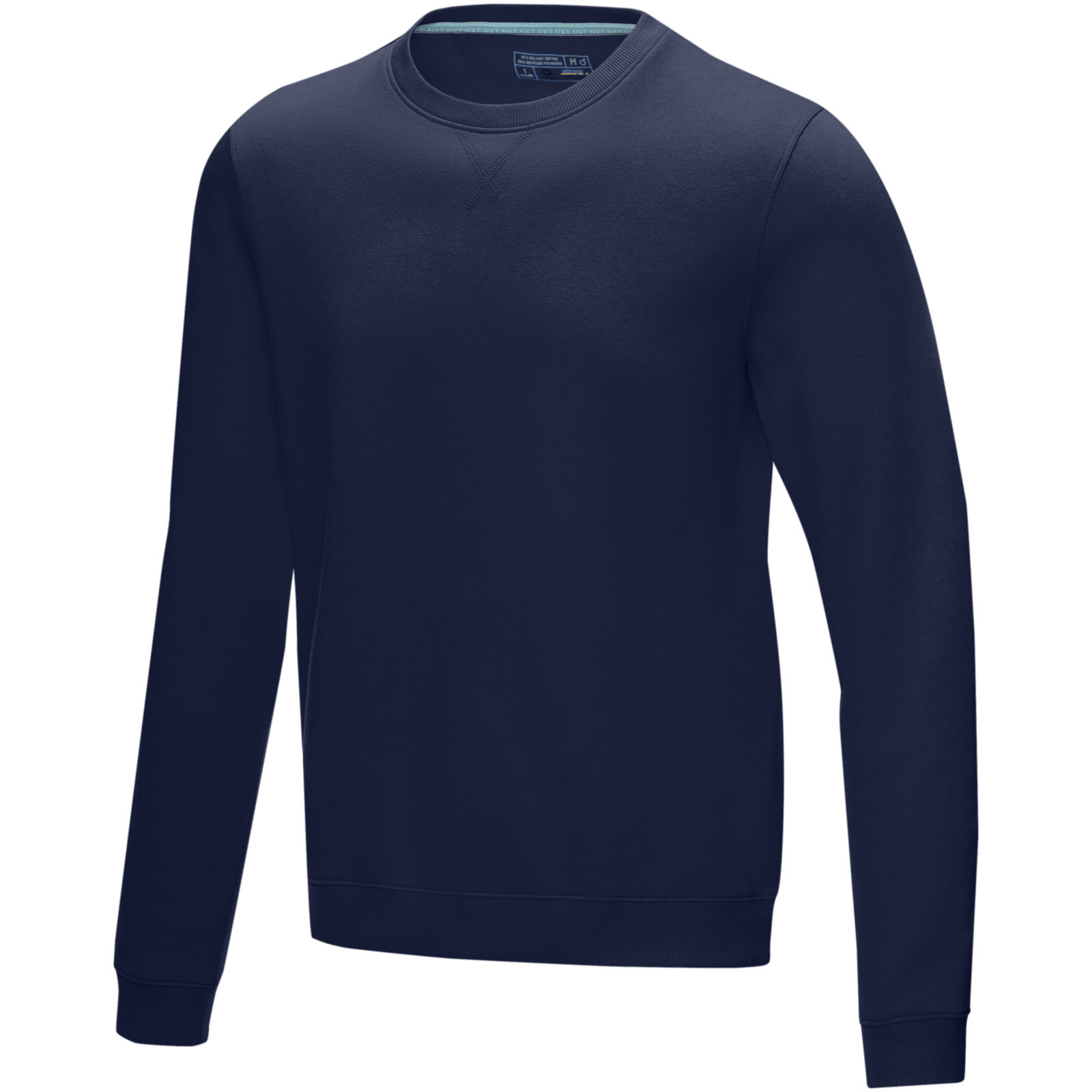 Sweatshirt, Kragenlos?, Navy, Langarm, Uni