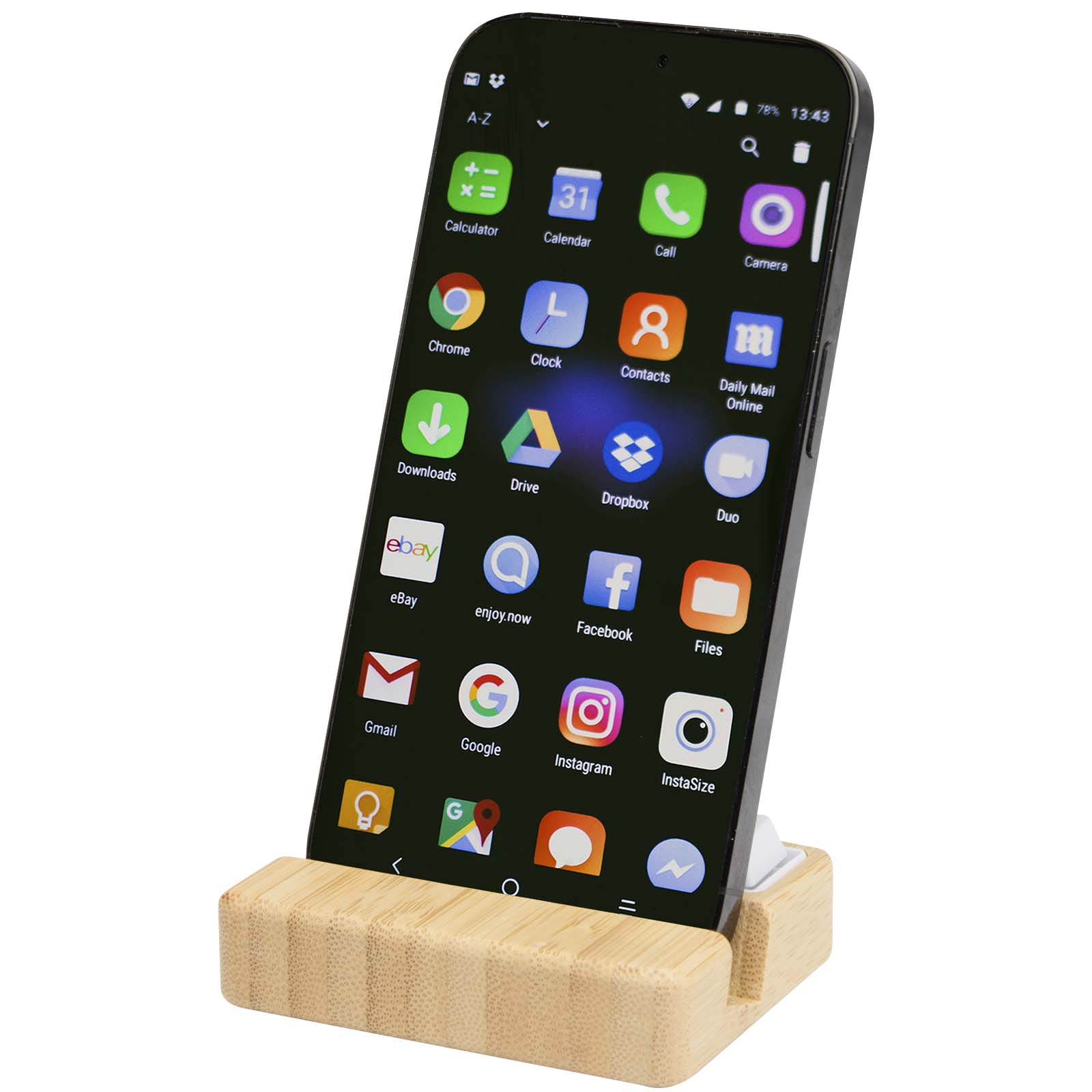 Smartphone, Android, Schreibtischständer, Holz-Ladehalter, Handy-Dock