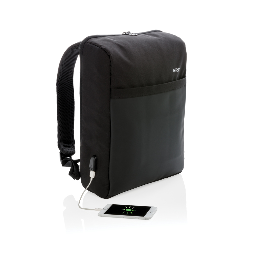 Rucksack, Rucksack, Schultertasche, Laptop-Backpack, USB-Ladeanschluss, Rucksack, USB-Laden, Schmal, Schwarz, Vordertasche, Rucksack, Schulrucksack, USB-Ladeanschluss, Schwarz, Reisetasche