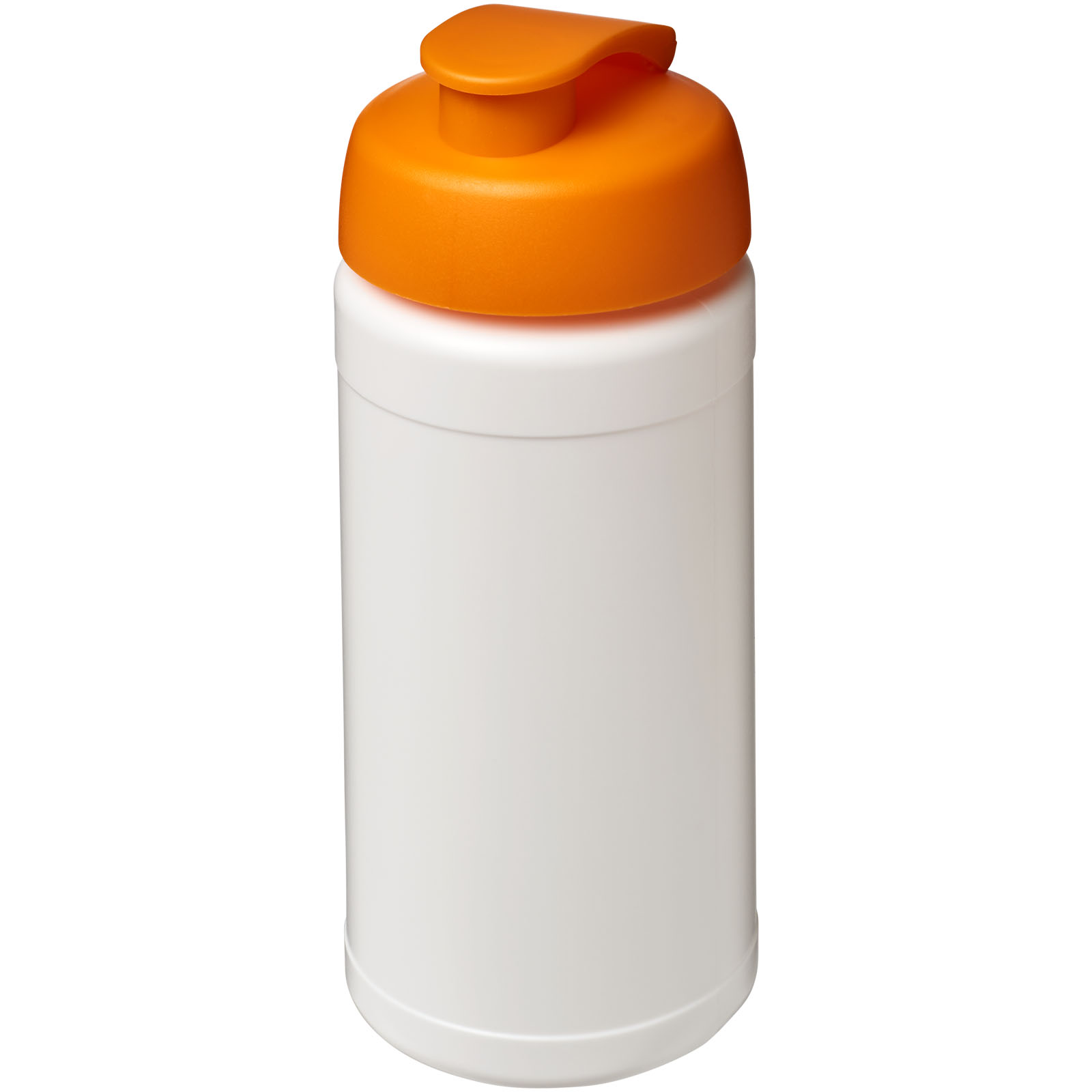 Trinkflasche, Sportflasche, White bottle, Orange cap, Plastik, Shaker, Flasche, Sportflasche, Orange Deckel, Kunststoff, Trinkflasche, Sportflasche, Weiß, Orangener Deckel, Wiederverwendbar