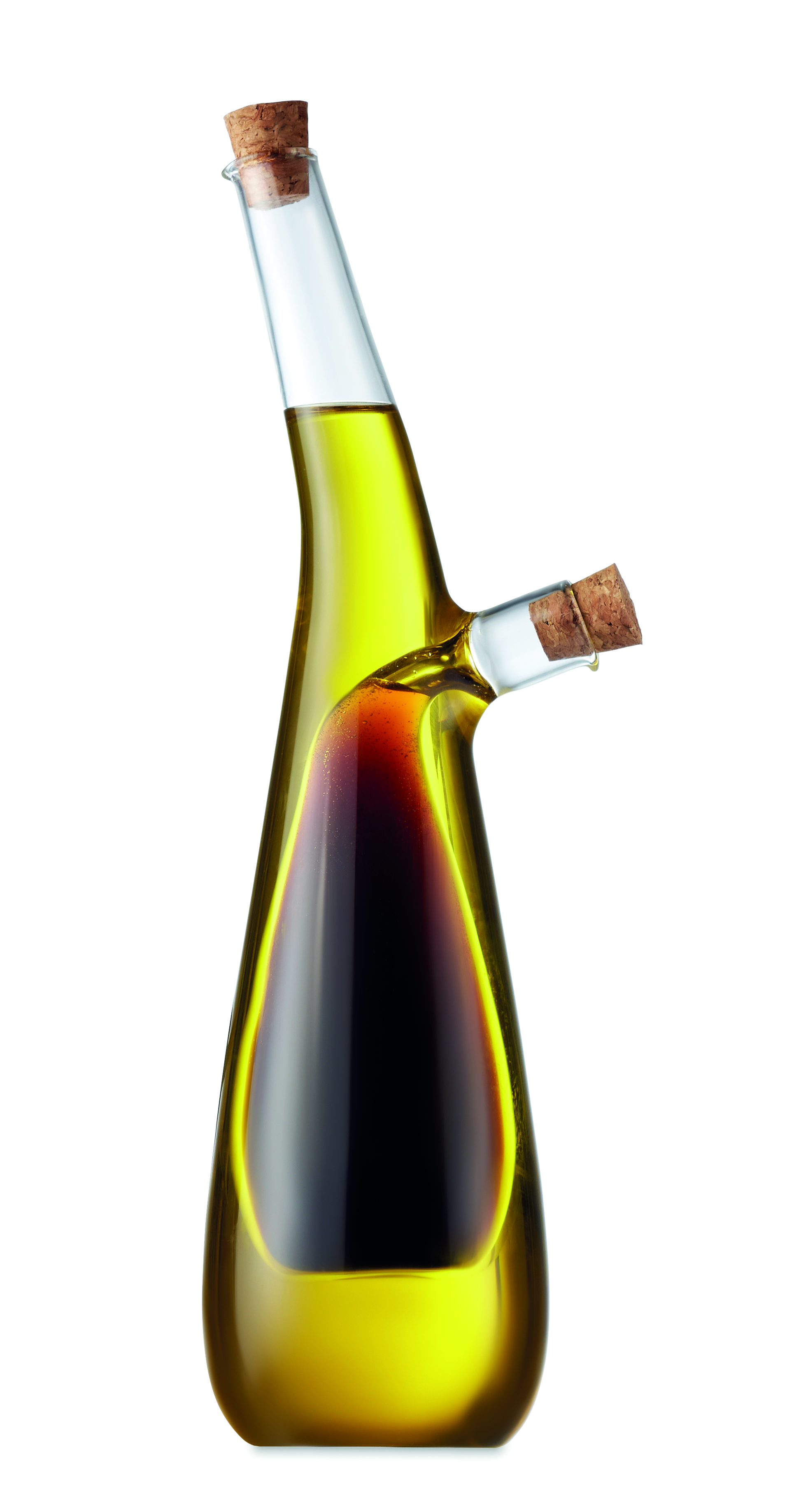 Olivenöl, Flasche, Glasflasche, Korkverschluss, Gelbgrün
