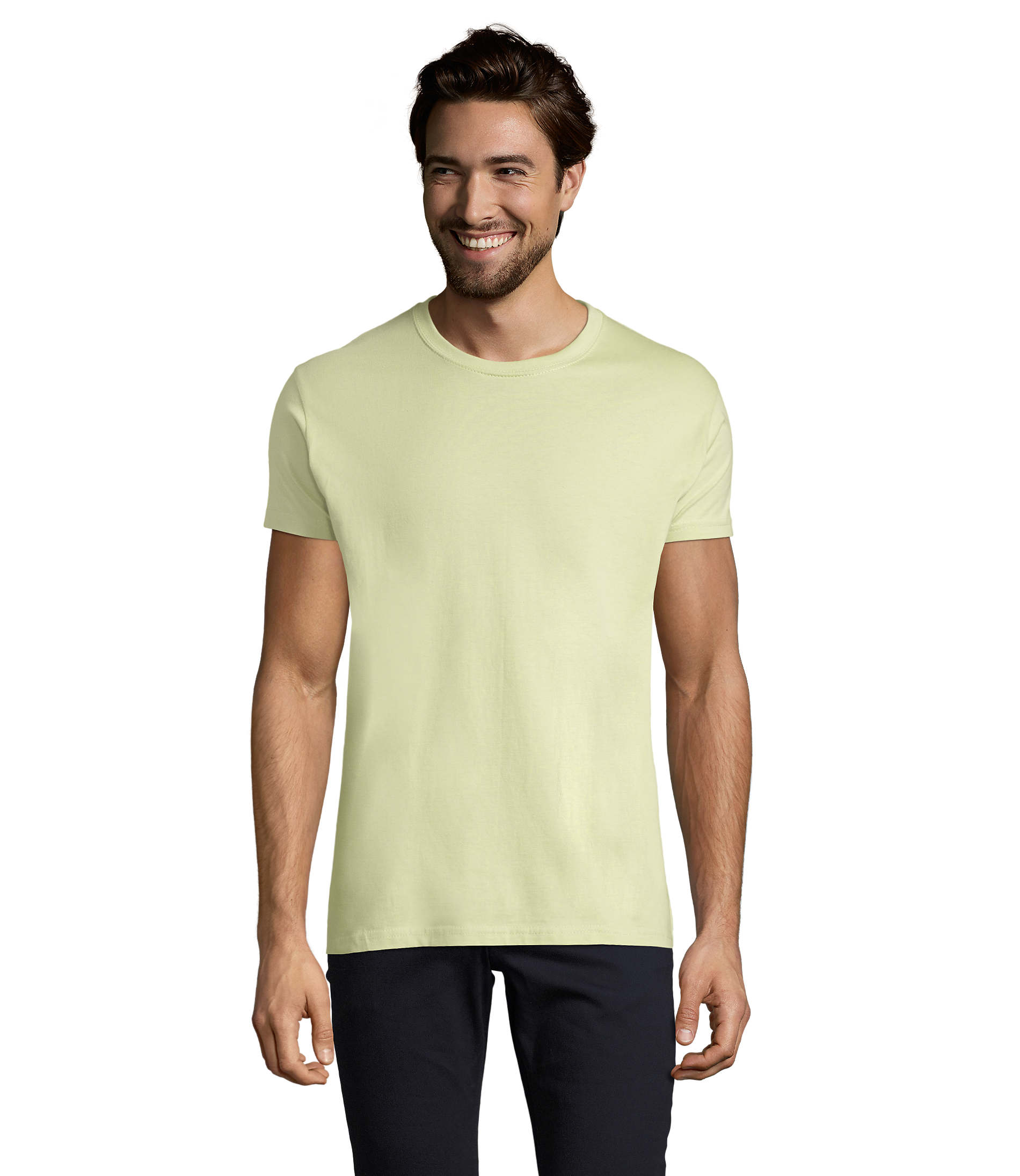 t-shirt, Rundhals, Kurzarm, Unifarbig, hellgrün, T-shirt, Short sleeve, Rundhals, Hellgrün, Baumwolle, Tee, T-Shirt, Kleidung, Kurzarm, Pastell, T-Shirt, Rundhals, Kurzarm, Hellgrün, Herren, t-shirt, kurzarm, rundhals, einfarbig, hellgrün