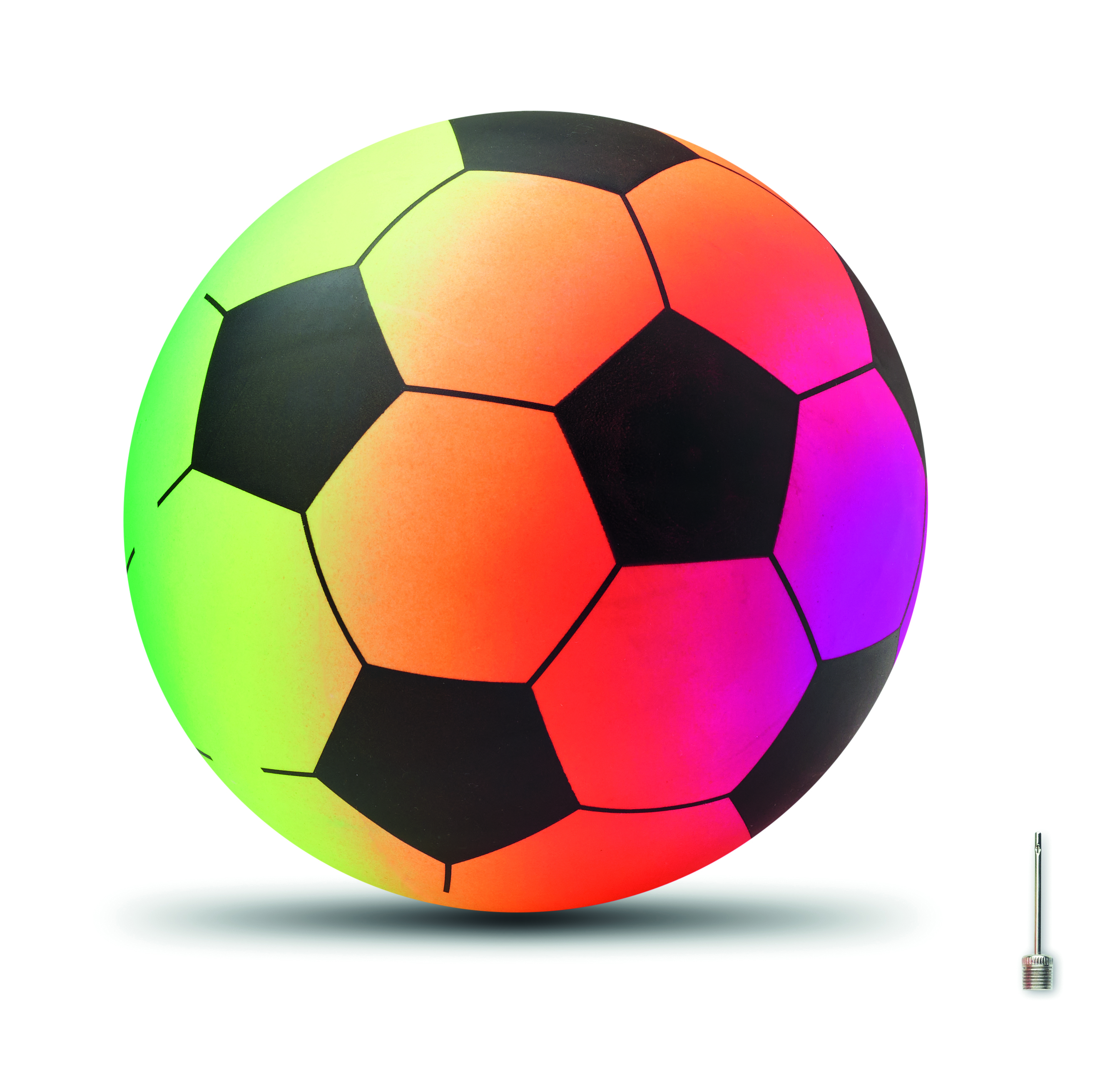 Fußball, Ball, Gummi, Farben, Pallado?, Fußball, Ball, LED, Mehrfarben, Gummi, Fußball, Sportunterricht, Spielzeug, Gummi-Ball, Schlüsselanhänger?