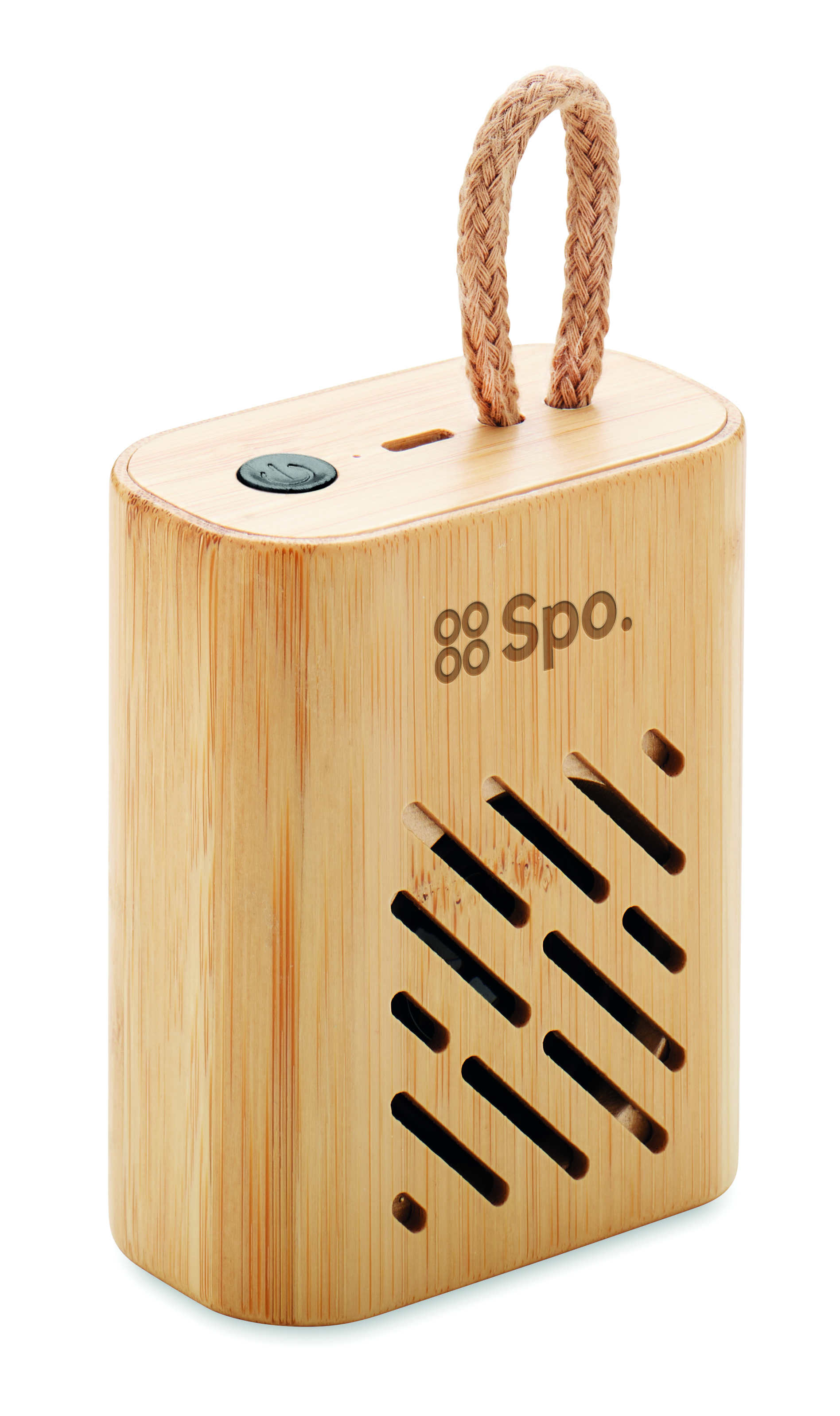 Holz, Bluetooth-Lautsprecher, Tragbar, Kastenform, Rope-Griff