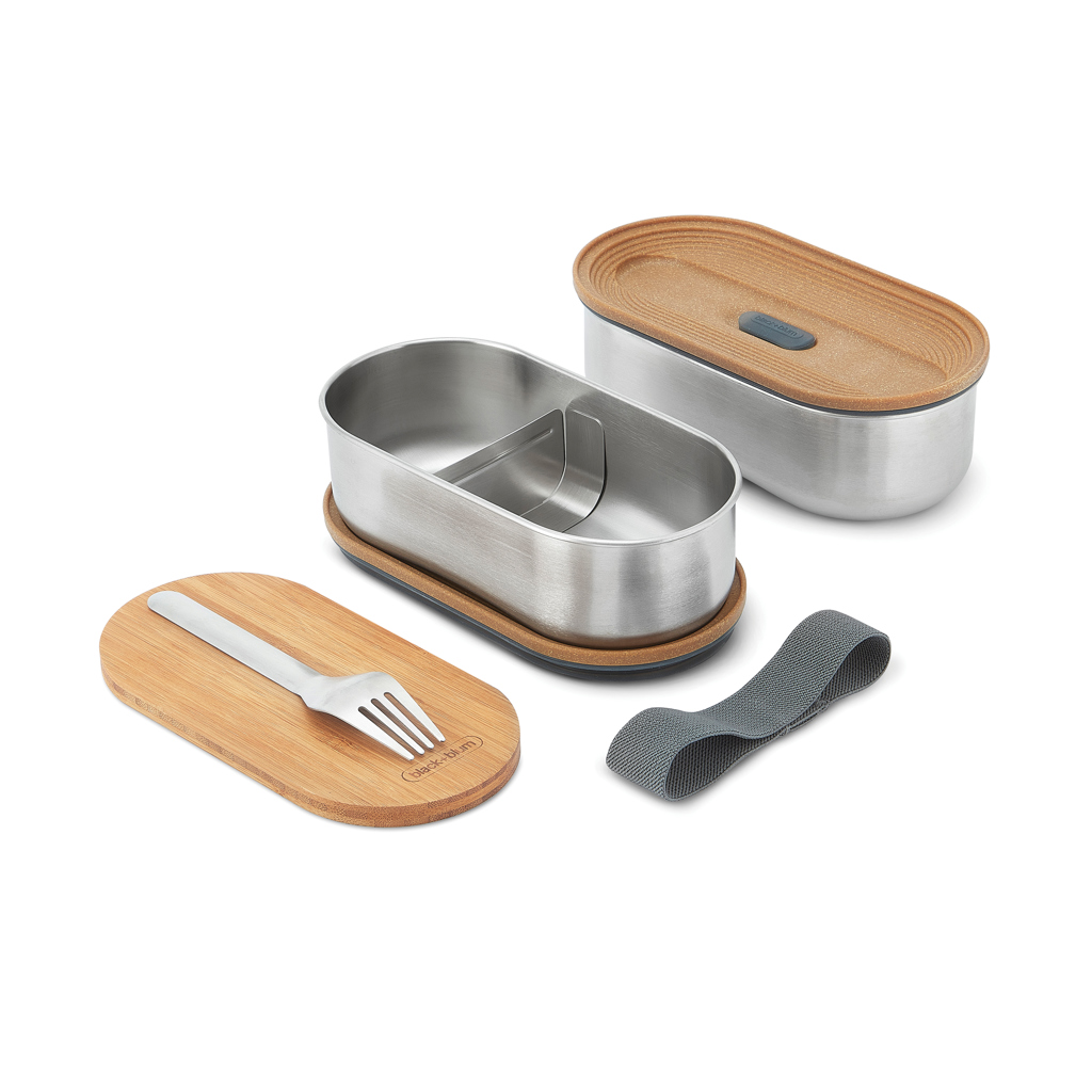 Edelstahlbox, Lunchbox, Geteilter Teller, Bambusdeckel, Wegwerfset, Gabel, Schüssel, wellness, Lunchbox, Edelstahl, Bento-Set, Holzdeckel, Brotdose, Edelstahl, Bentobox, Zusatzbehälter, Holzunterlage,  lunchbox, stahl, bento, edelstahl, geteilt