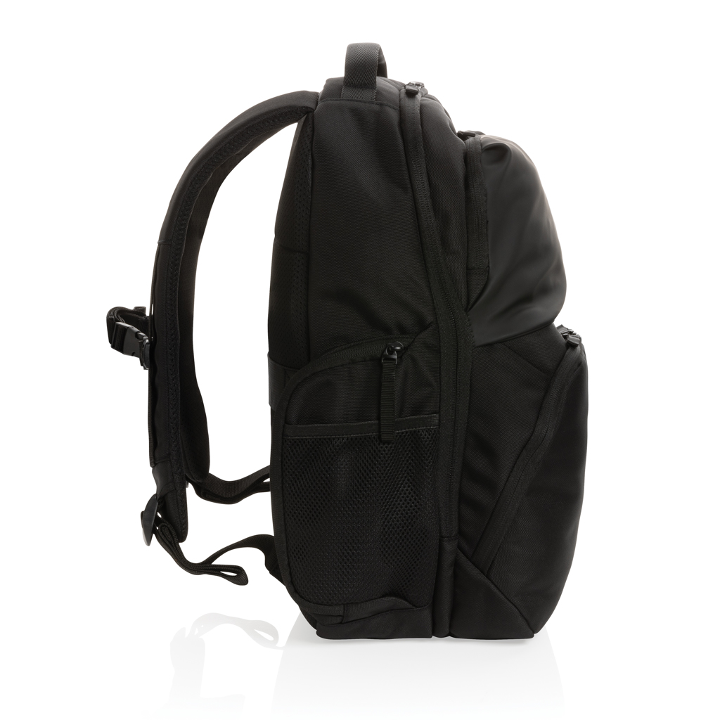 Rucksack, Backpack, Seitentasche, Nylon, schwarz, Rucksack, Schwarz, Mesh-Tasche, Seitentasche, gepolsterte Schultergurte, Rucksack, Schwarz, Mesh-Tasche, Seitentasche,  Gepolsterte Schulterriemen, Rucksack, Schwarz, Mesh-Beutel, Seitentasche, Abriebfest