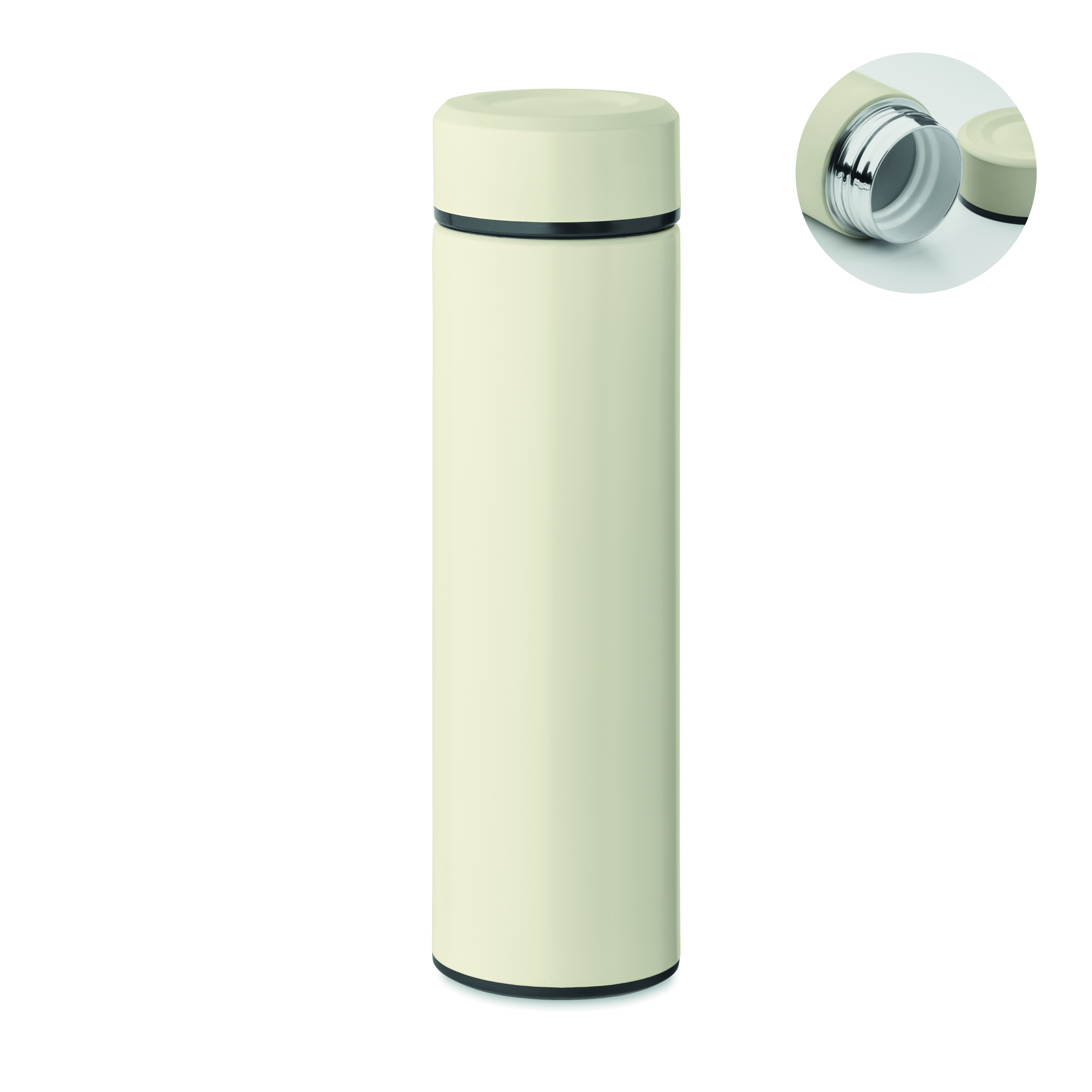 Thermos, Vakuumflasche, Kaffeethermos, Edelstahl-Trinkflasche, Isolierte Flasche, Thermobecher, Isolierflasche, Stahl, Beige, Verschlussgummi, Thermosflasche, Vakuumflasche, Stahlflasche, Grüne Flasche, Auslaufsicherer Deckel