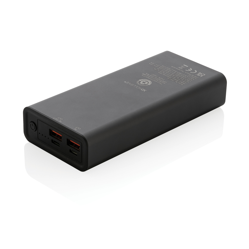 Adapter, Elektronik, Handy, Telefon, Powerbank, USB-A, USB-C, Li-ion, Schwarz, Powerbank, USB-A, USB-C, Schwarz, Batteriepack, Powerbank, USB-A, USB-C, 3-Port, Schwarz