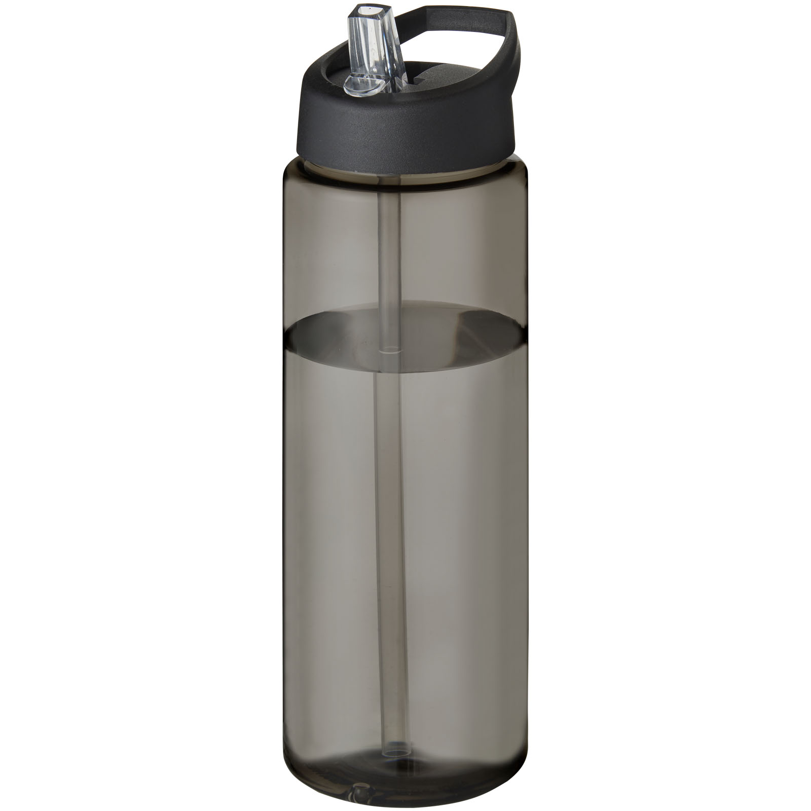 Trinkflasche, Wasserflasche, Schwarz, Trinkhalm, Transparent, Trinkflasche, Wasserflasche, Schraubverschluss, Trinkbehälter, Transparente Flasche