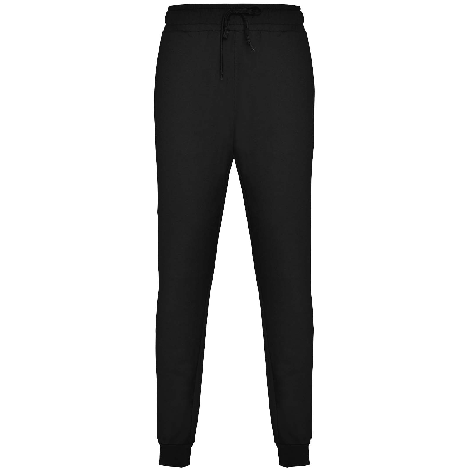 Jogginghose, Schwarz, Kordelzug, Geknöpfter Saum, Entspannte Passform, Hose, Sweatpants, Schwarz, Streifenlos, Gummikordel, Hose, Jogginghose, Schwarz, Kordelzug, Rippbündchen, Hose, Jogginghose, Schwarz, Kordelzug, Schnitt: Slim