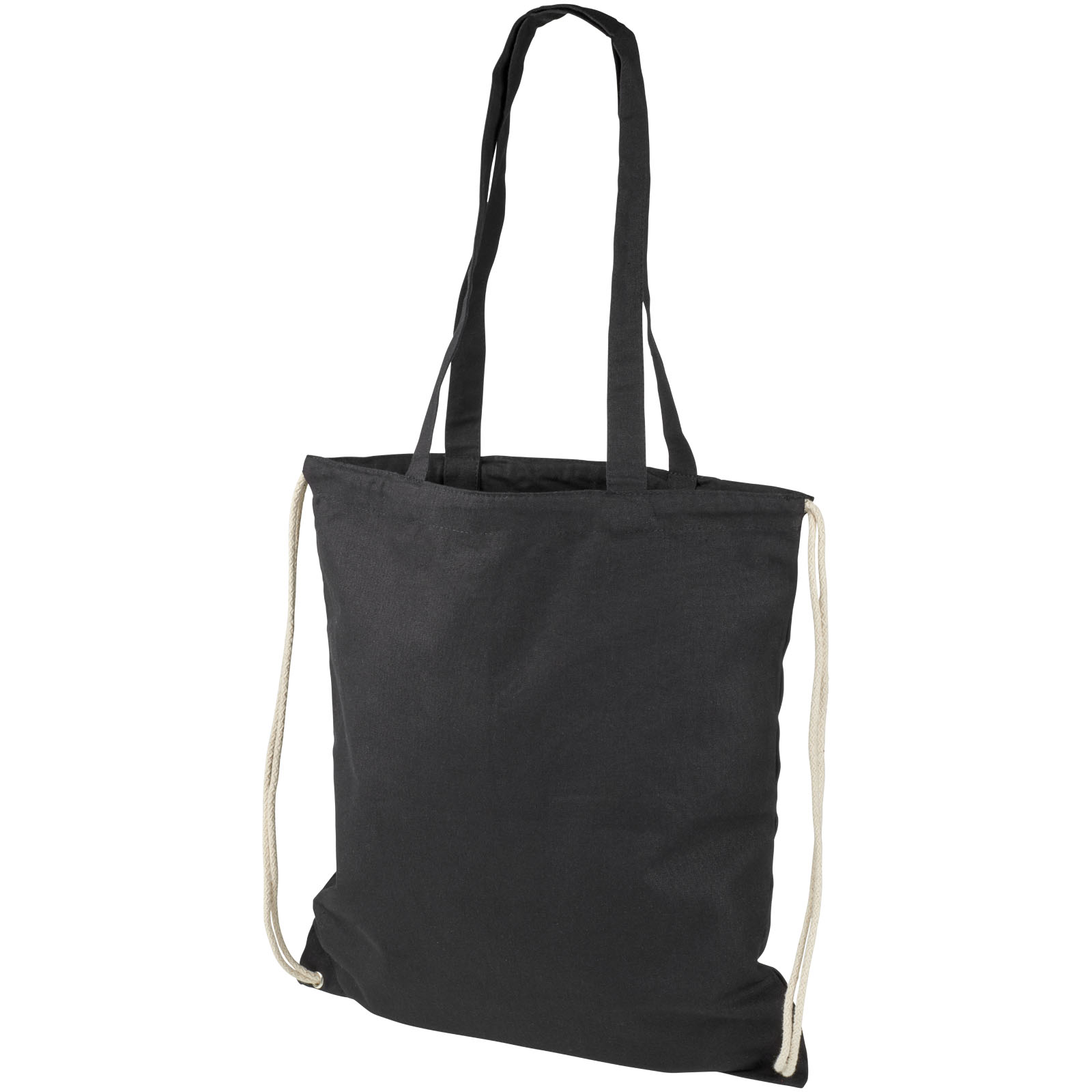 Tasche, Tragetasche, Jutebeutel, Cordelzug, schwarz, Tote, Tasche, Schultertasche, Schwarz, Beuteltasche, Tasche, Shopper, Rucksack, Leinwand, Schwarz