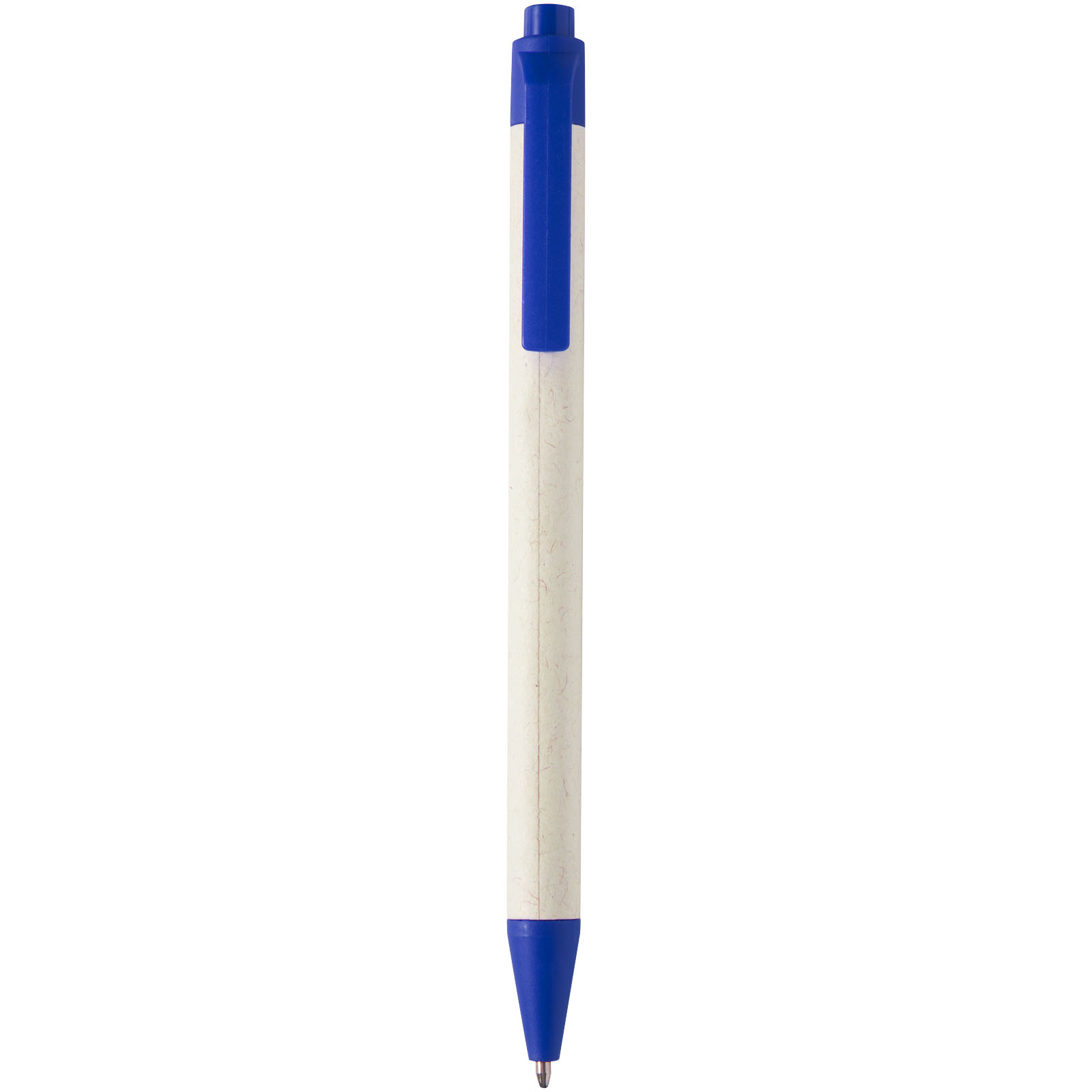 Kugelschreiber, Kugelschreiber mit Clip, Ballpoint, Blau, Kunststoffkappe
