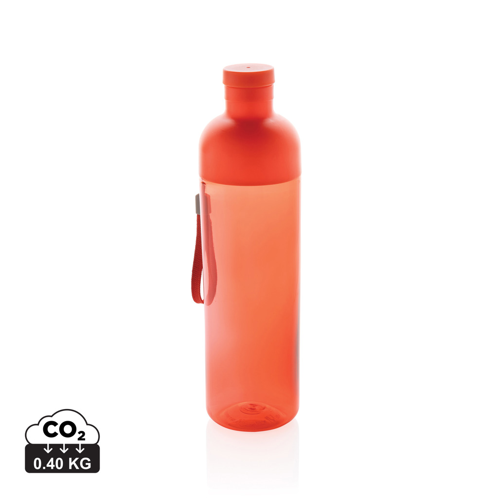 Wasserflasche, Plastikflasche, orange Farbe, Sportflasche, Trageriemen