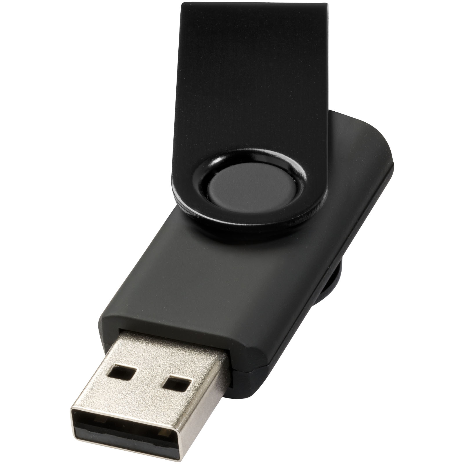 USB-Adapter, USB-Stick, Flip-Clip, USB-A, Dongle, USB-Stick, Flash-Speicher, USB-A, Metallisch-silber, Klippen-Design, usb, usb-adapter, usb stick?, metallischer stecker, schwenkbares design, USB-Stick, USB-Adapter, Funktion, Schwarz, Metall
