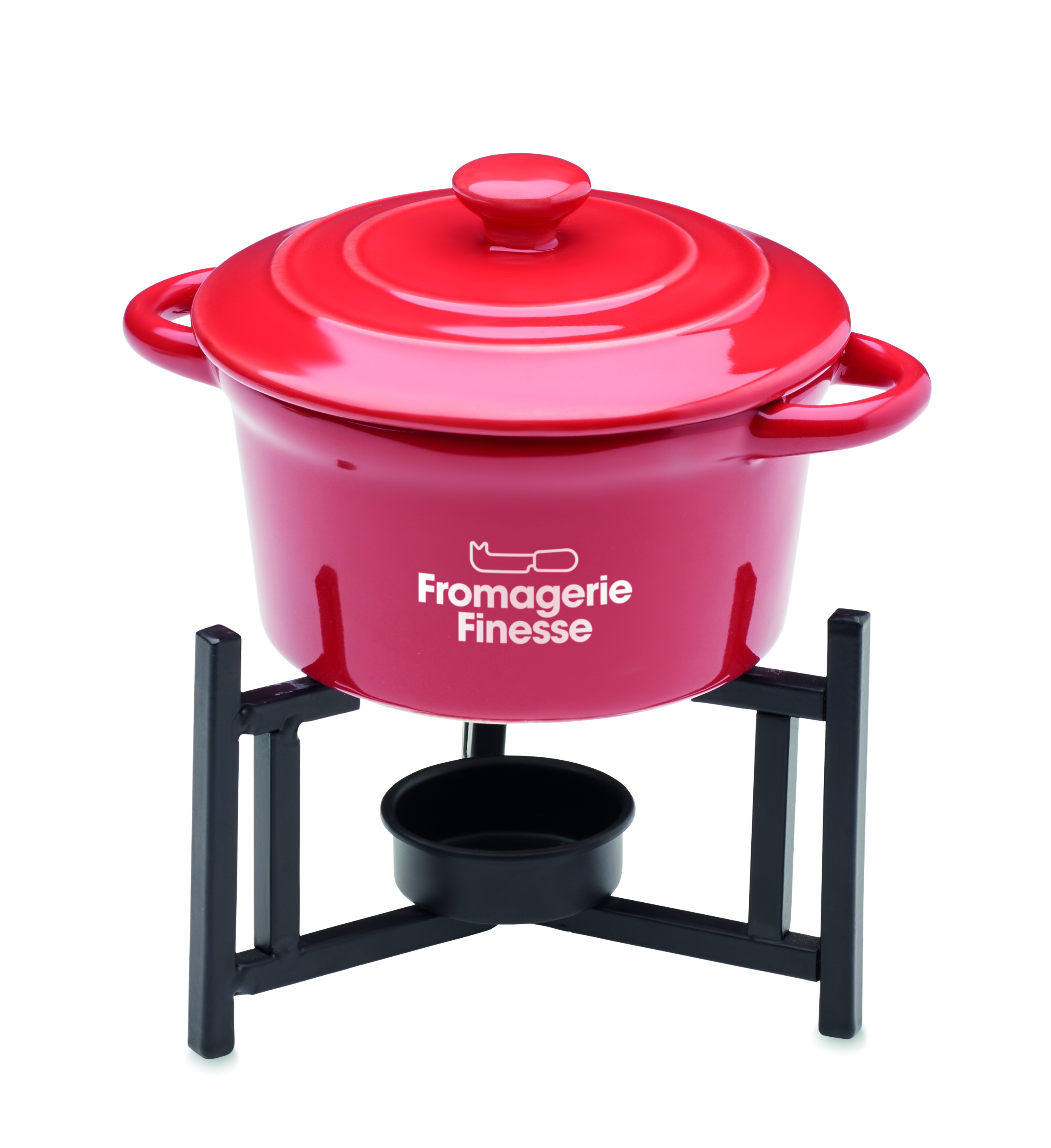Kasserolle, Gusseiserne Topf, Kochtopf, Mini-Ofen, Fondue-Set, Topf, Kasserolle, Kochutensil, Rot, Fondue-Set, Kasserolle, Mini-Topf, Kochtopf, Roter Kasserolle, Kochgeschirr mit Ständer