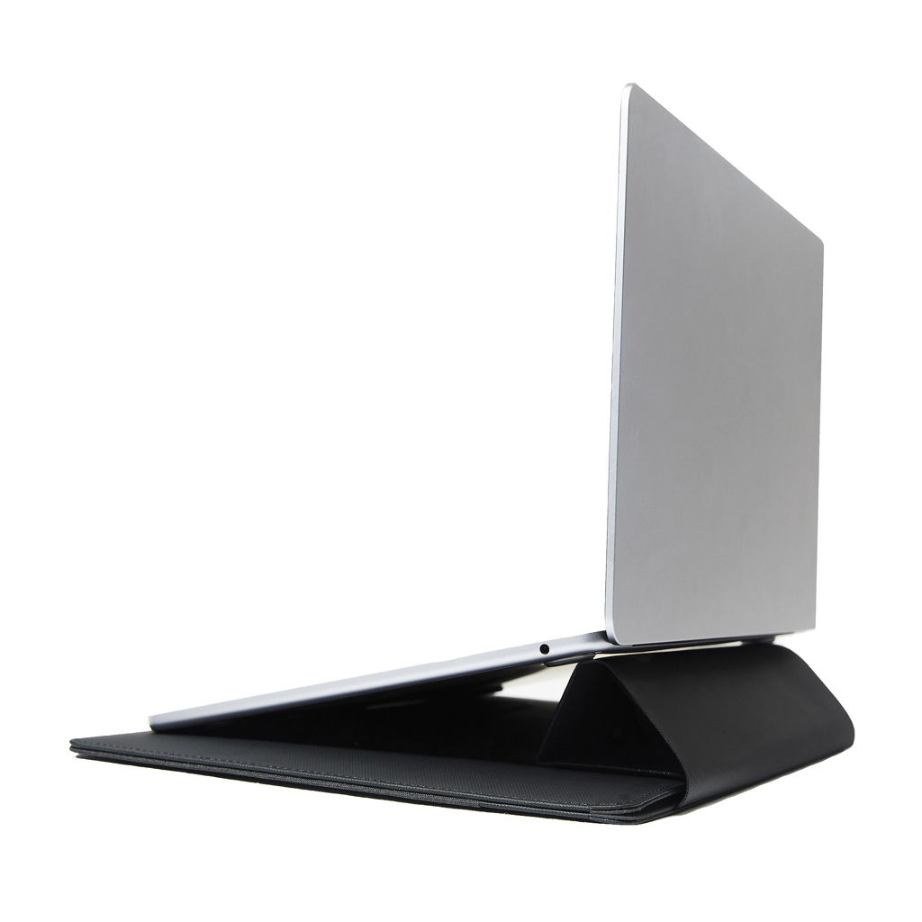 Laptop, Laptop-Ständer, Faltbar, Aluminium, Hülle, schlanker laptop ständer, faltbarer ständer, tablet ständer, aluminium laptop, hüllen zubehör, Laptop, Docking, Stand, Silber, Hülle