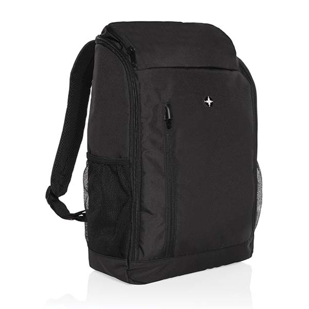 Rucksack, Schultertasche, Netztaschen, Schwarz, Kompakt, Rucksack, Schulrucksack, Schwarz, Mesh-Seitentasche, Minimalistisch, Rucksack, Schultertasche, Mesh-Seitentasche, Schwarz, Laptopfach