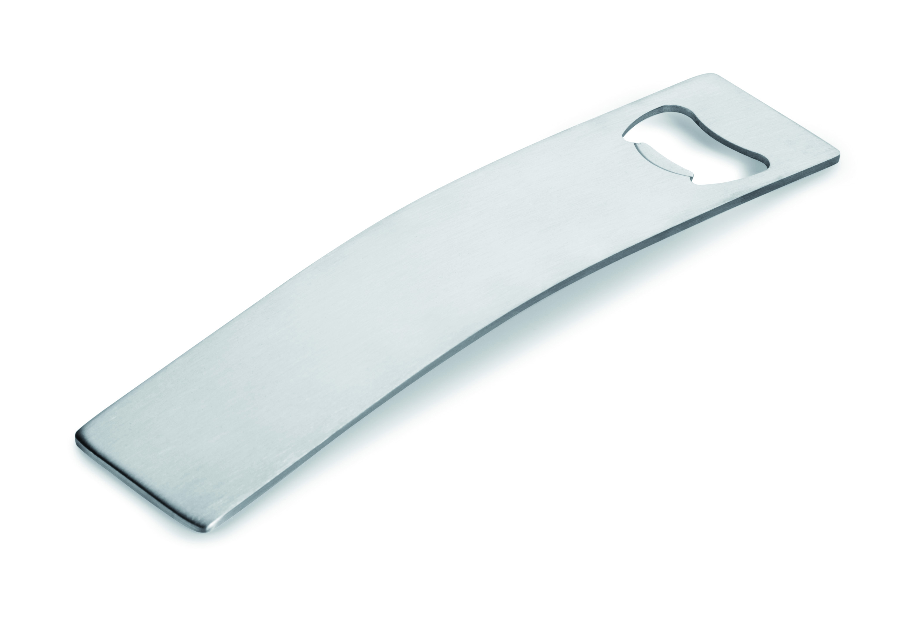 Kühlschrankflaschenöffner, Flaschenöffner, Metallic, Edelstahl, Schwarz-weiß