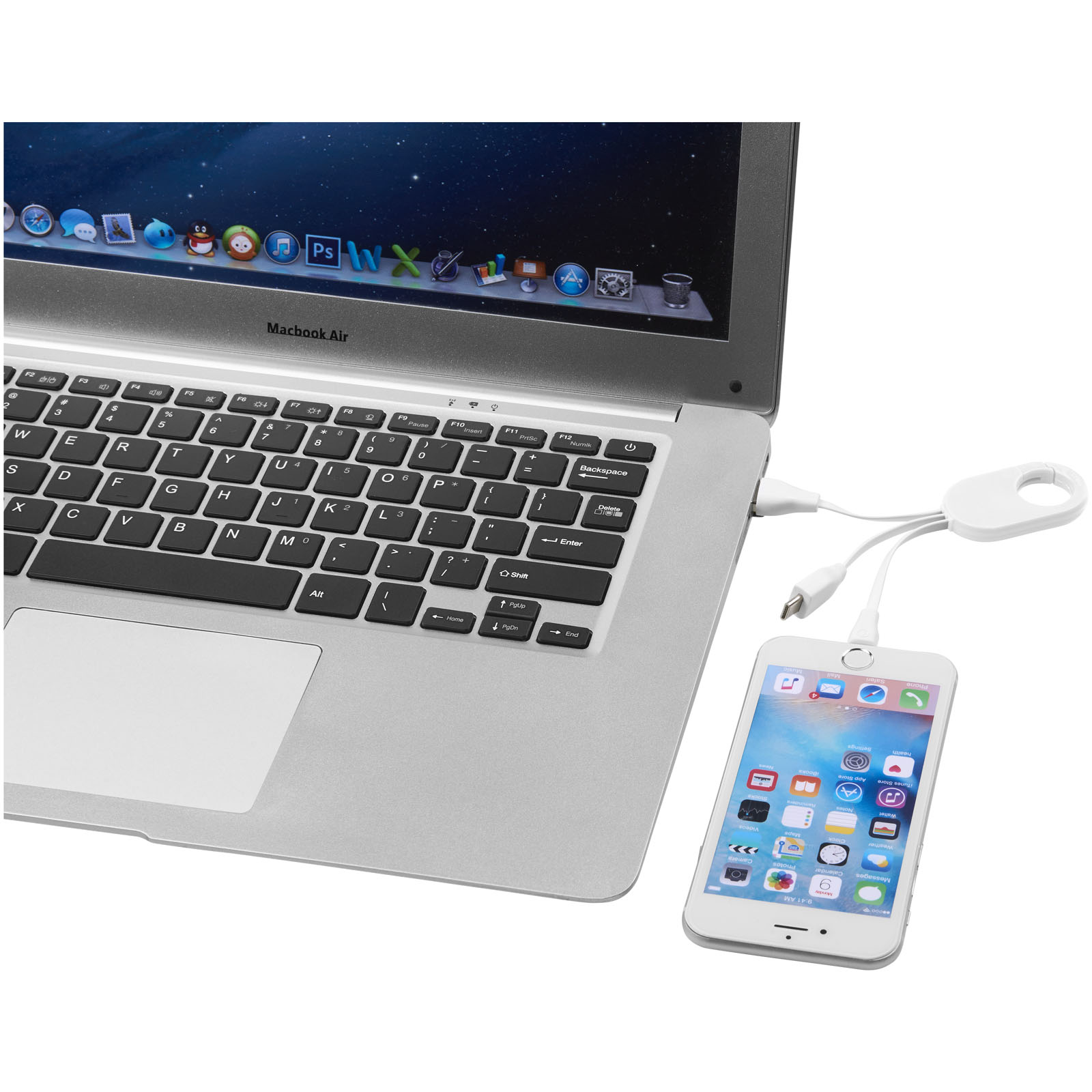 Laptop, MacBook, Ladegerät, Ladekabel, iPhone, Laptop, MacBook Air, USB-Ladegerät, iPhone, Ladegerät-Kabel, Laptop, MacBook, Tastatur, Ladekabel, iPhone