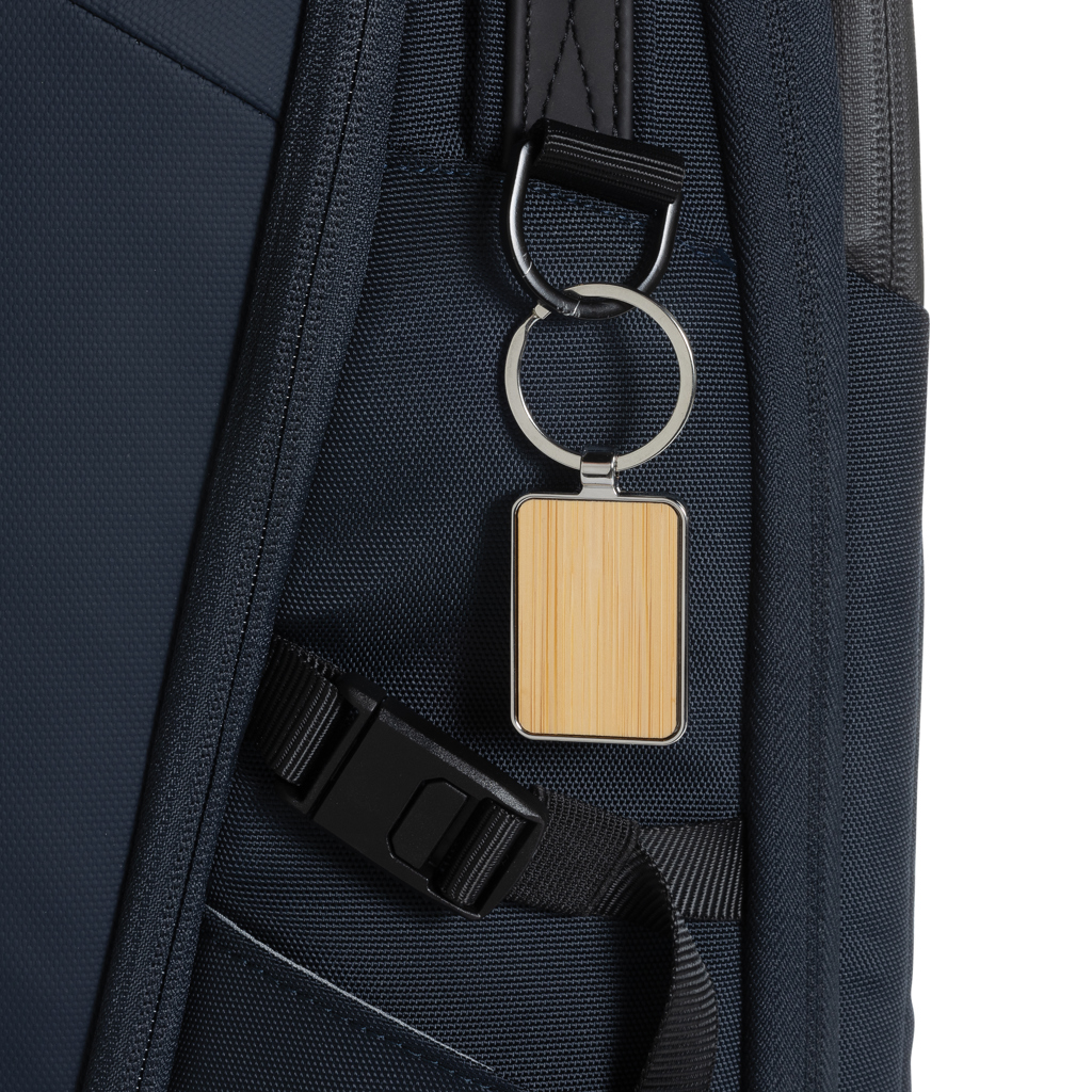 Tasche, Zubehör, Rucksack, Laptop-Rucksack, Beschläge, Schlüsselanhänger, Gurtband, Rucksack, Keychain, Lanyard, Navy blue, Plateau wood, Rucksack, Rucksack, Kofferanhänger, Kunststoffverschluss, Schultergurt